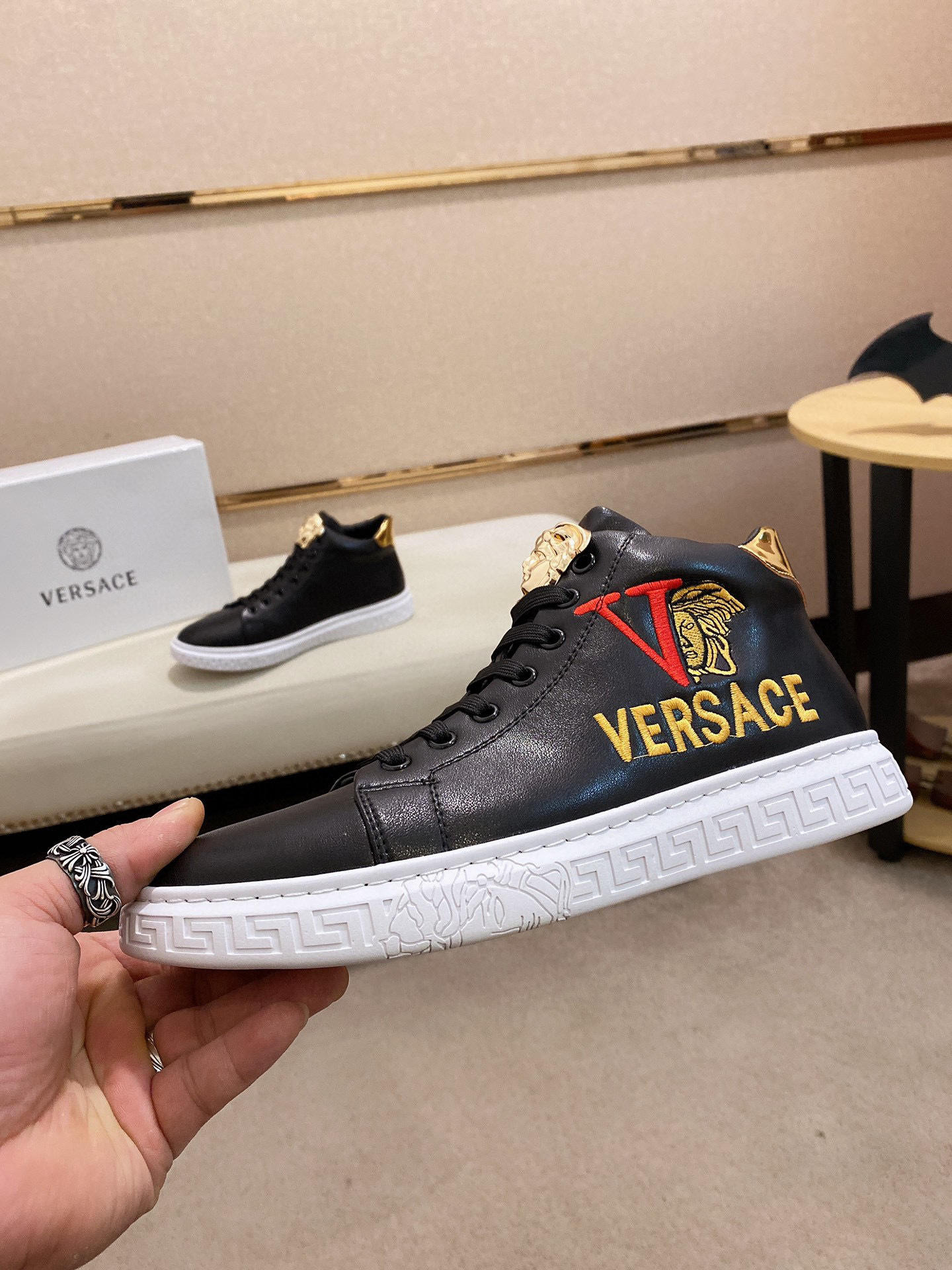 versace high-top sneakers, size 38-44 - Image 7