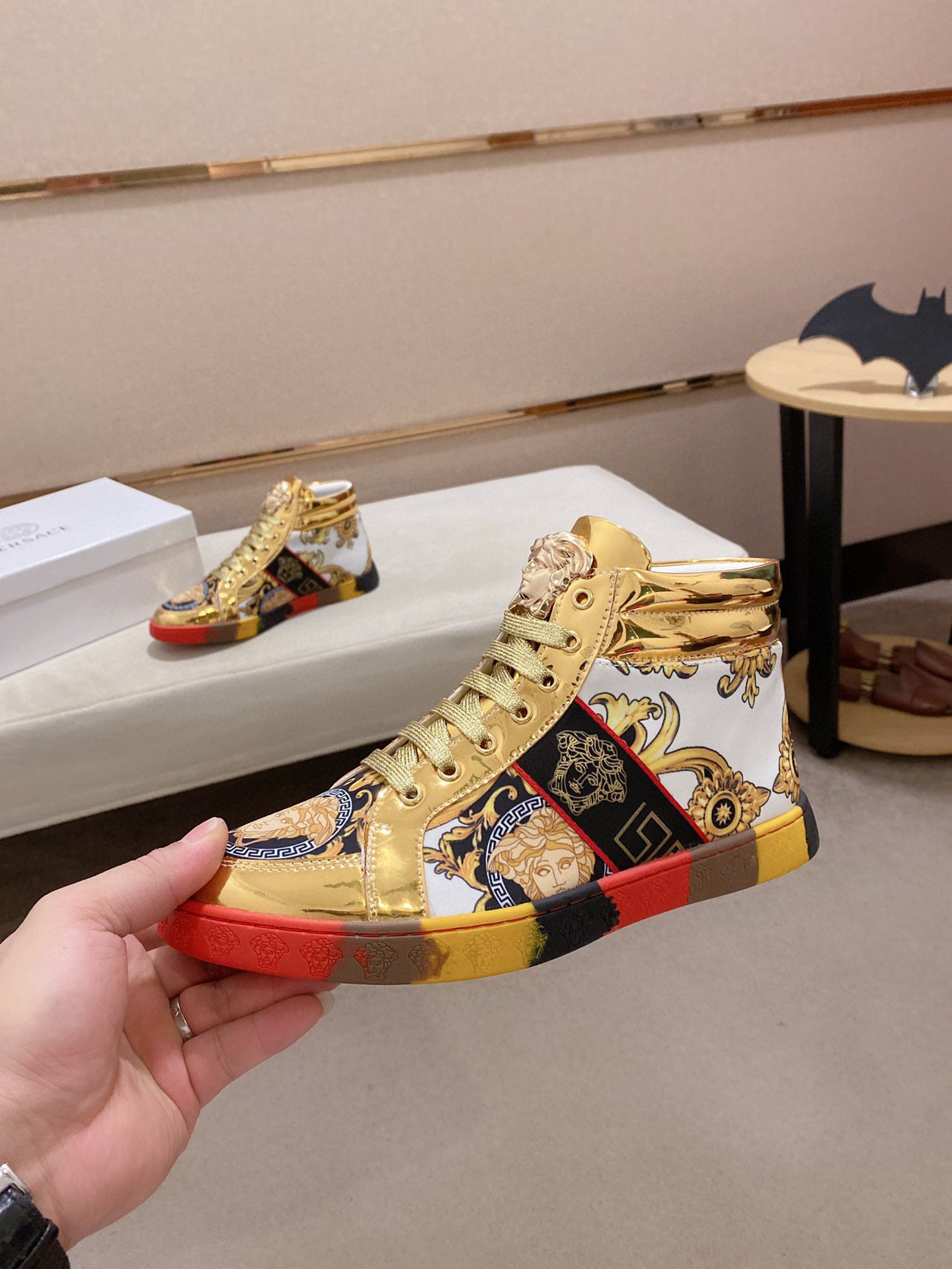 versace high-top sneakers 38-44 - Image 7