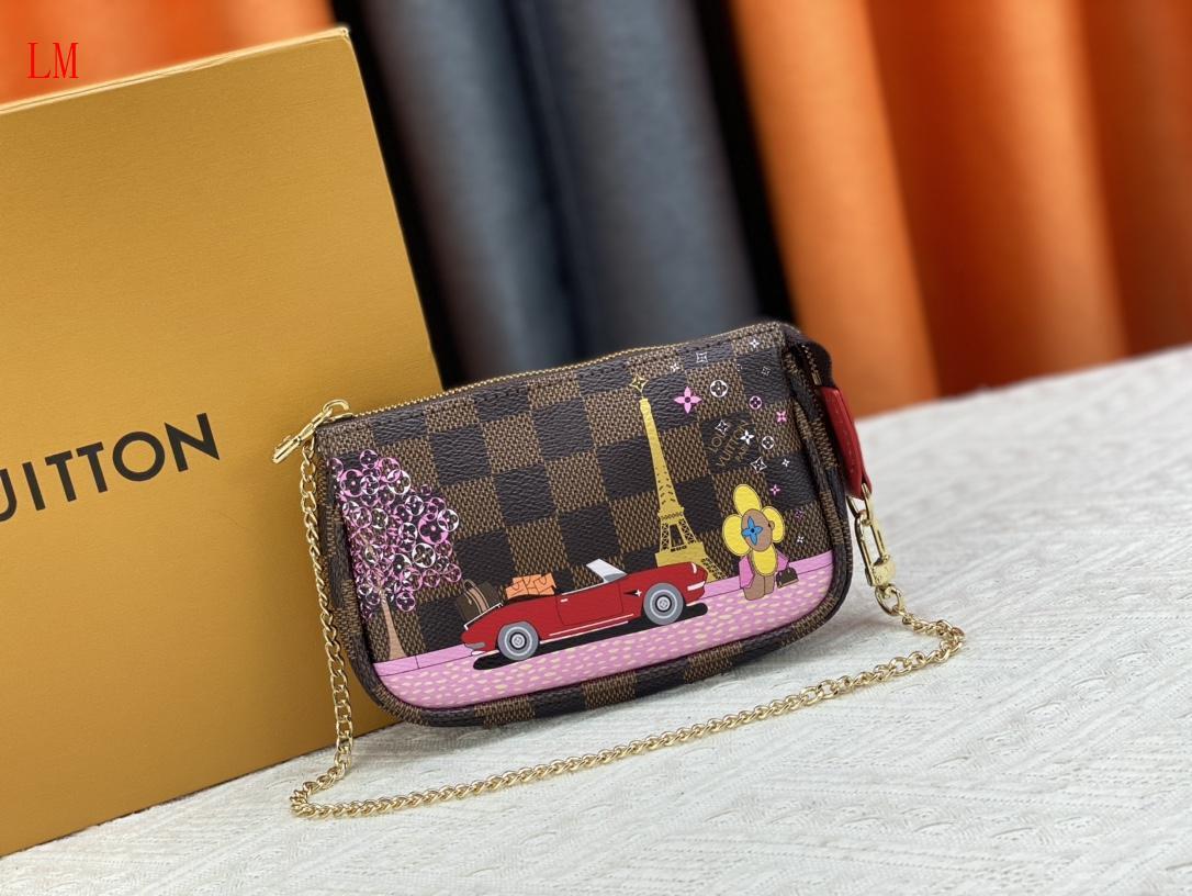 louis vuitton 15.5x10.5x4 monogram canvas clutch