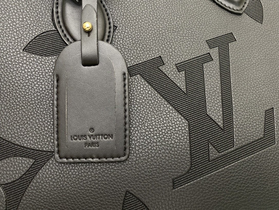 louis vuitton black monogram tote bag 34x26x15 cm - Image 7