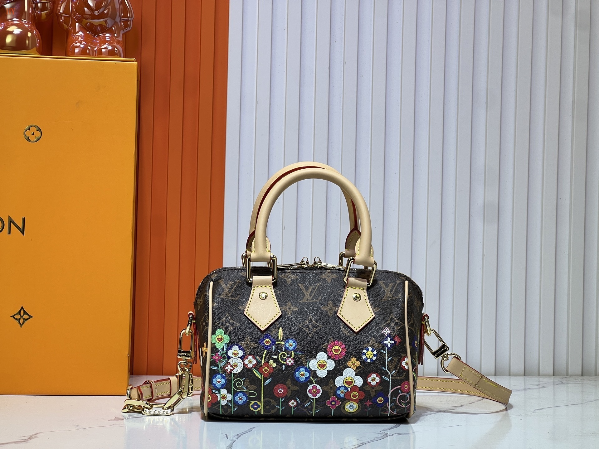 louis vuitton floral mini bag 20.5x13.5x12 cm