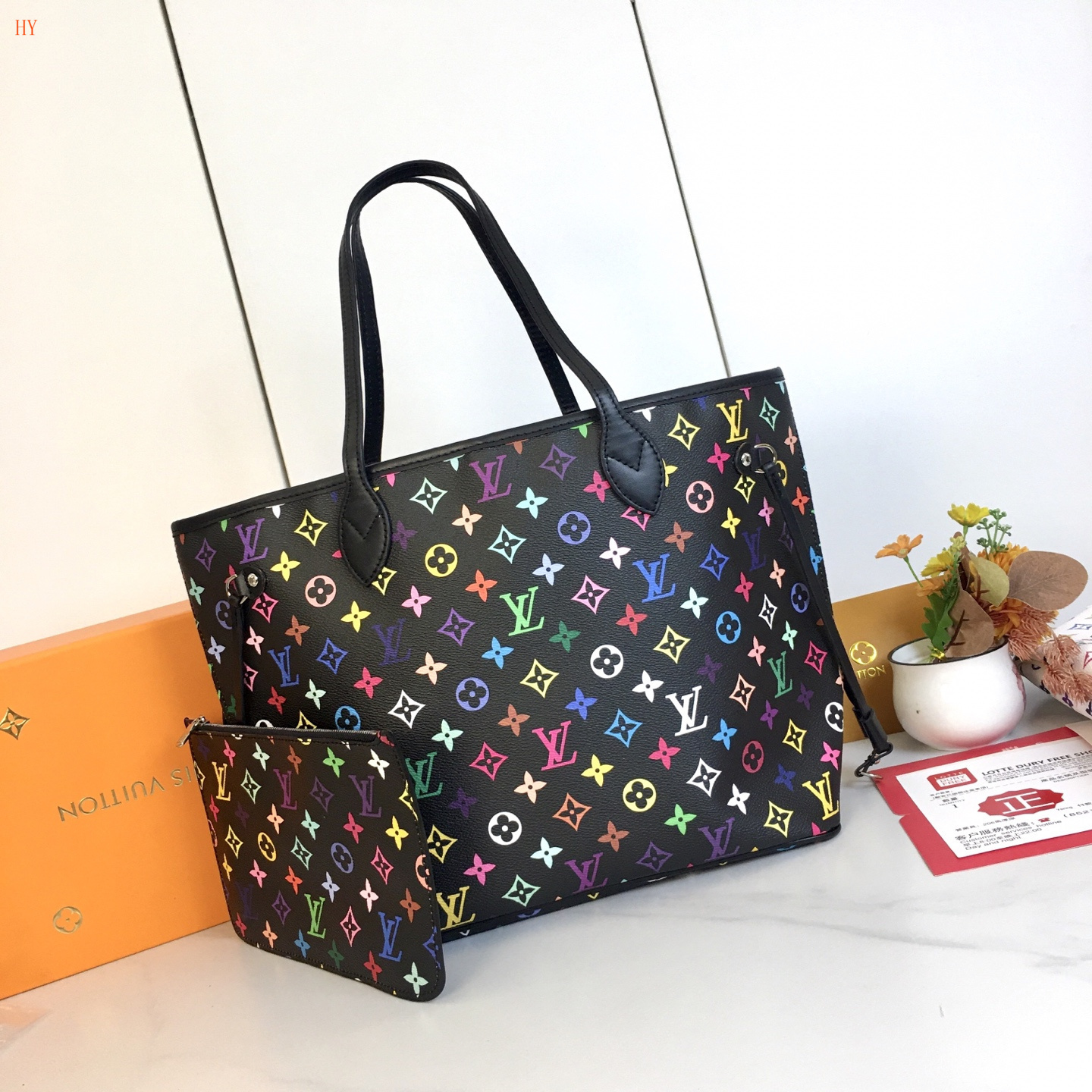 louis vuitton monogram tote bag 32x29x17 cm - Image 7