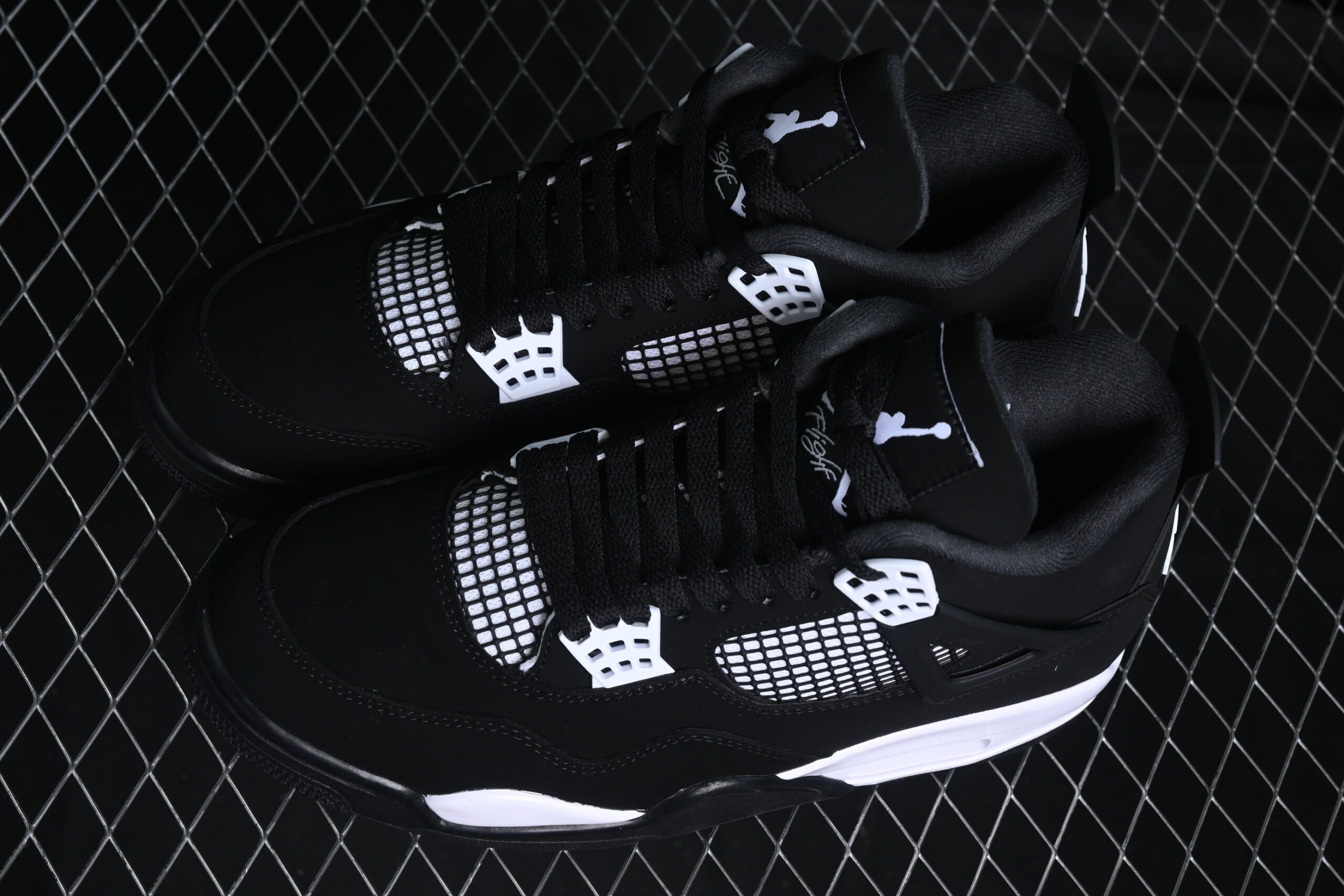 air jordan 4 retro 'white thunder' aj4 fq8138-001 - Image 3