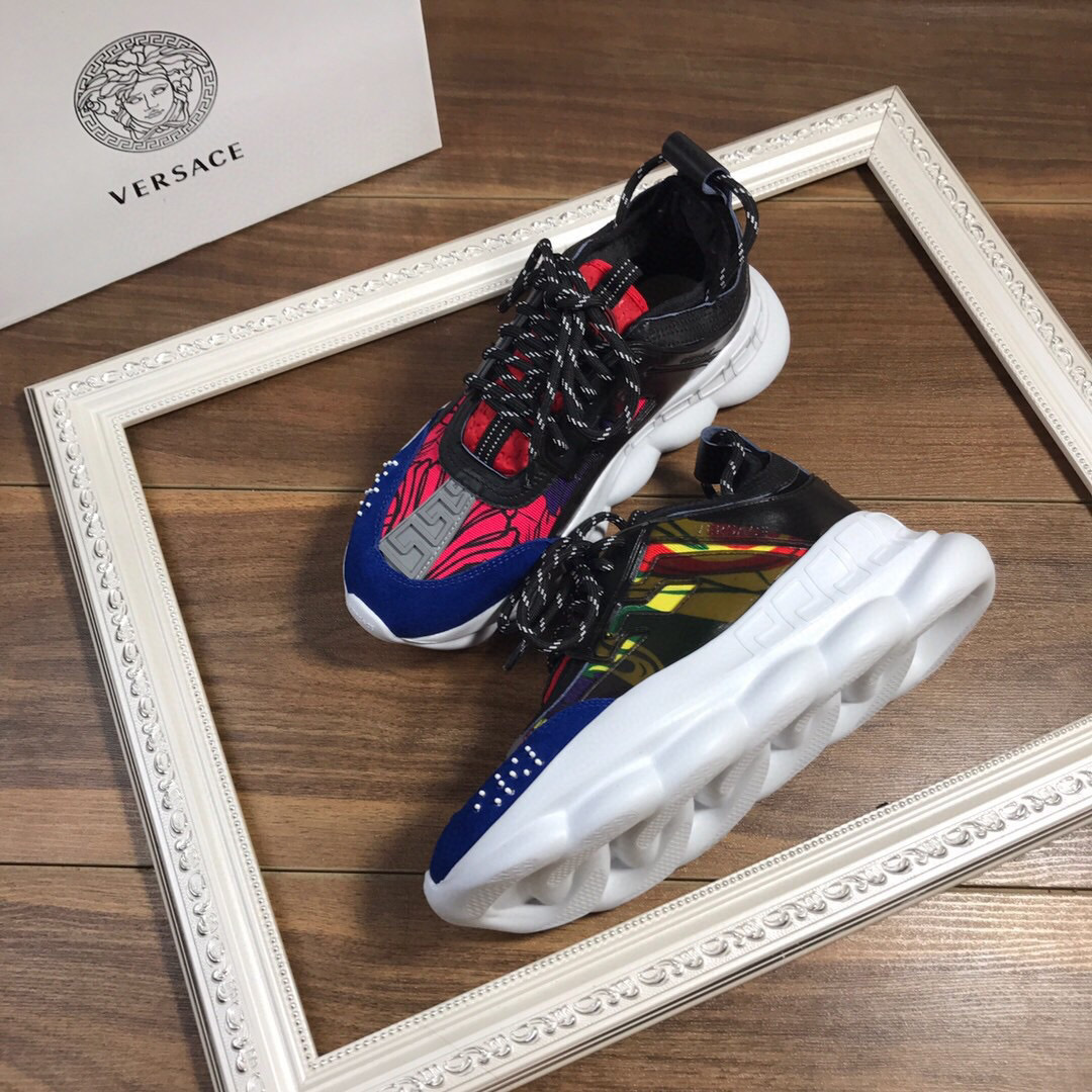 versace unisex dad sneakers 35-44 - colorful design - Image 7