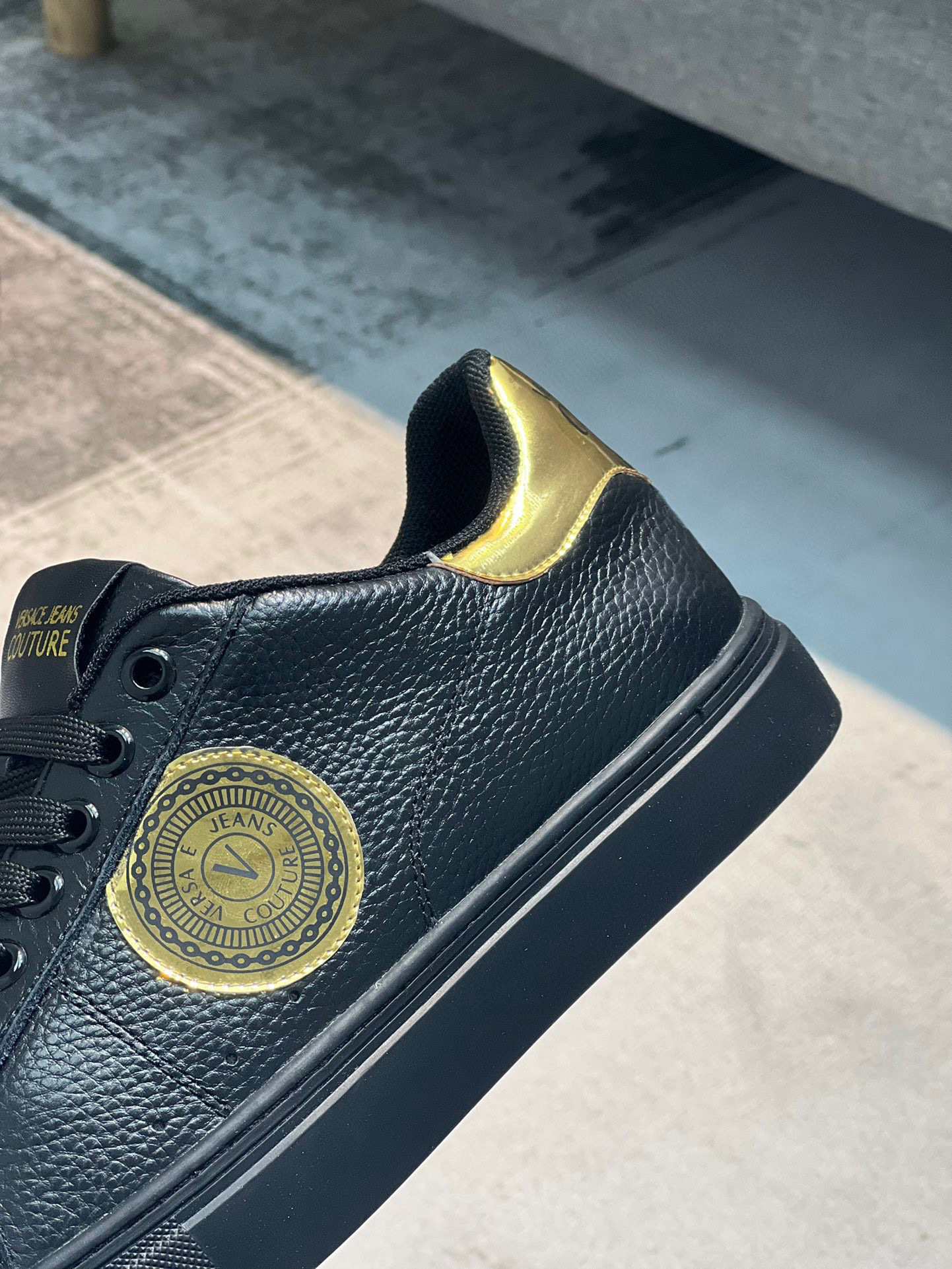 versace casual shoes - black - sizes 38-44 - Image 7