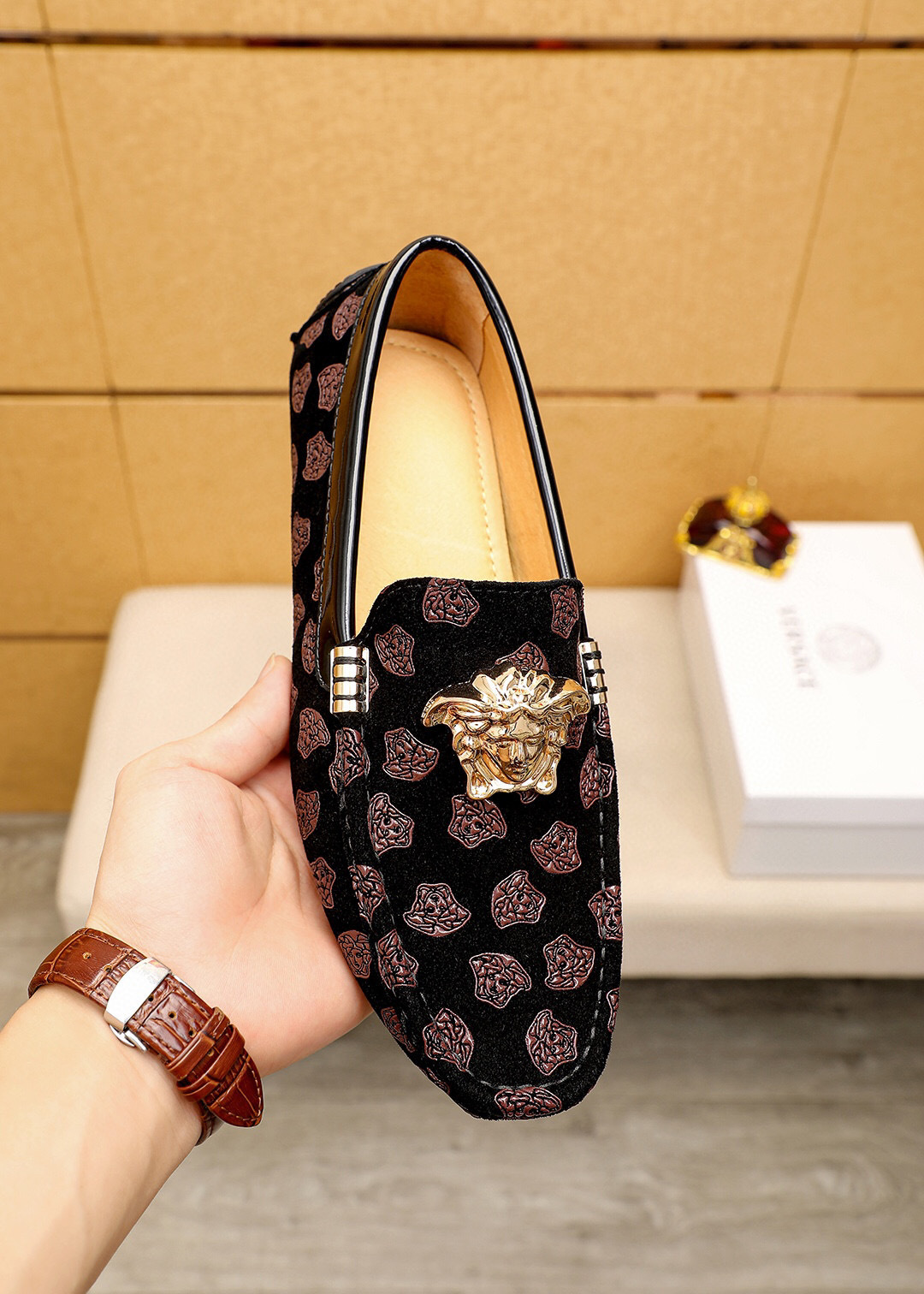 versace loafers for men, sizes 38-44 - Image 7