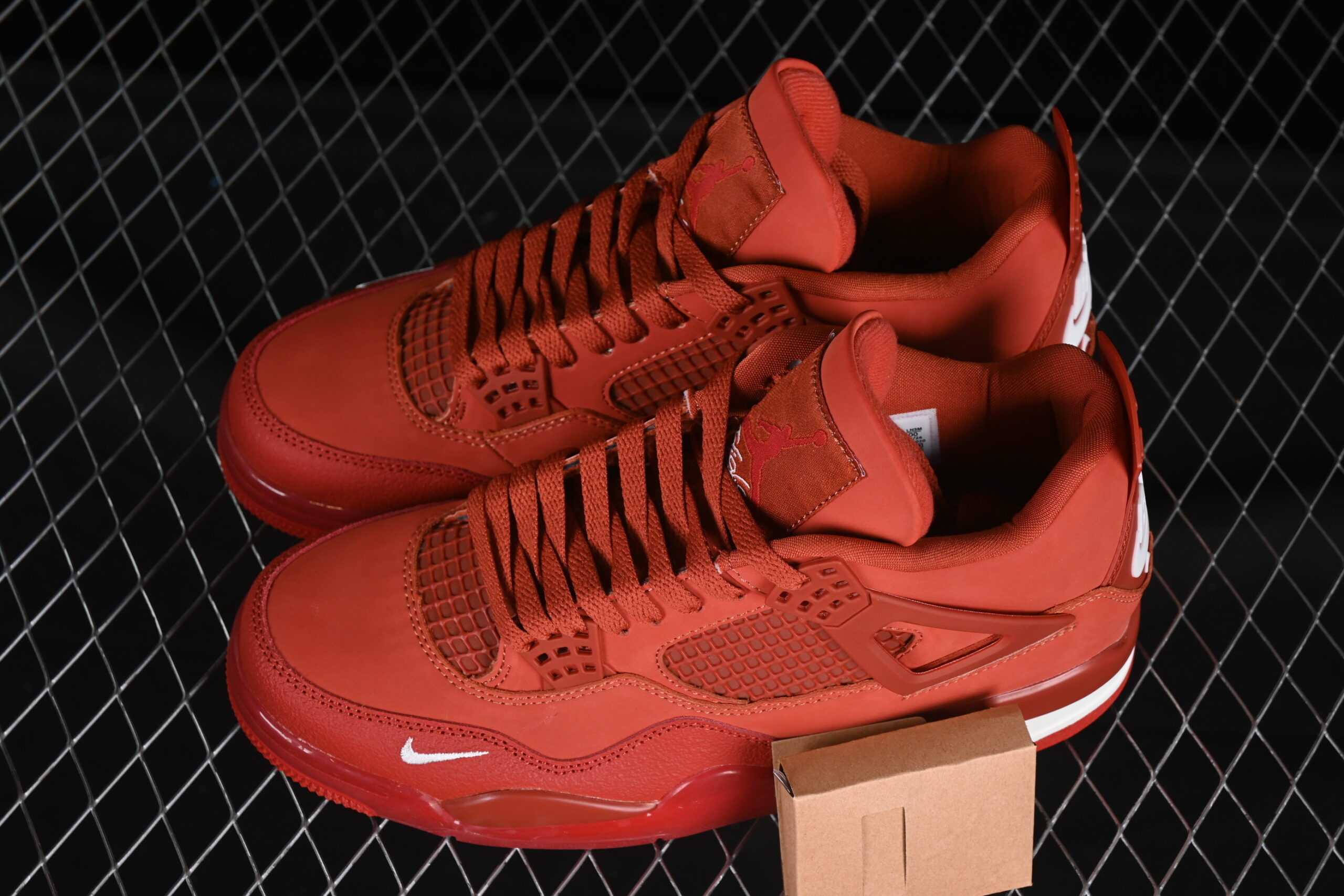 nigel sylvester x air jordan 4 og "brick by brick" - red/white - Image 6