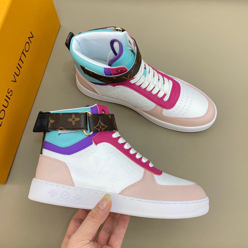 louis vuitton unisex high-top sneakers, sizes 35-44 - Image 7