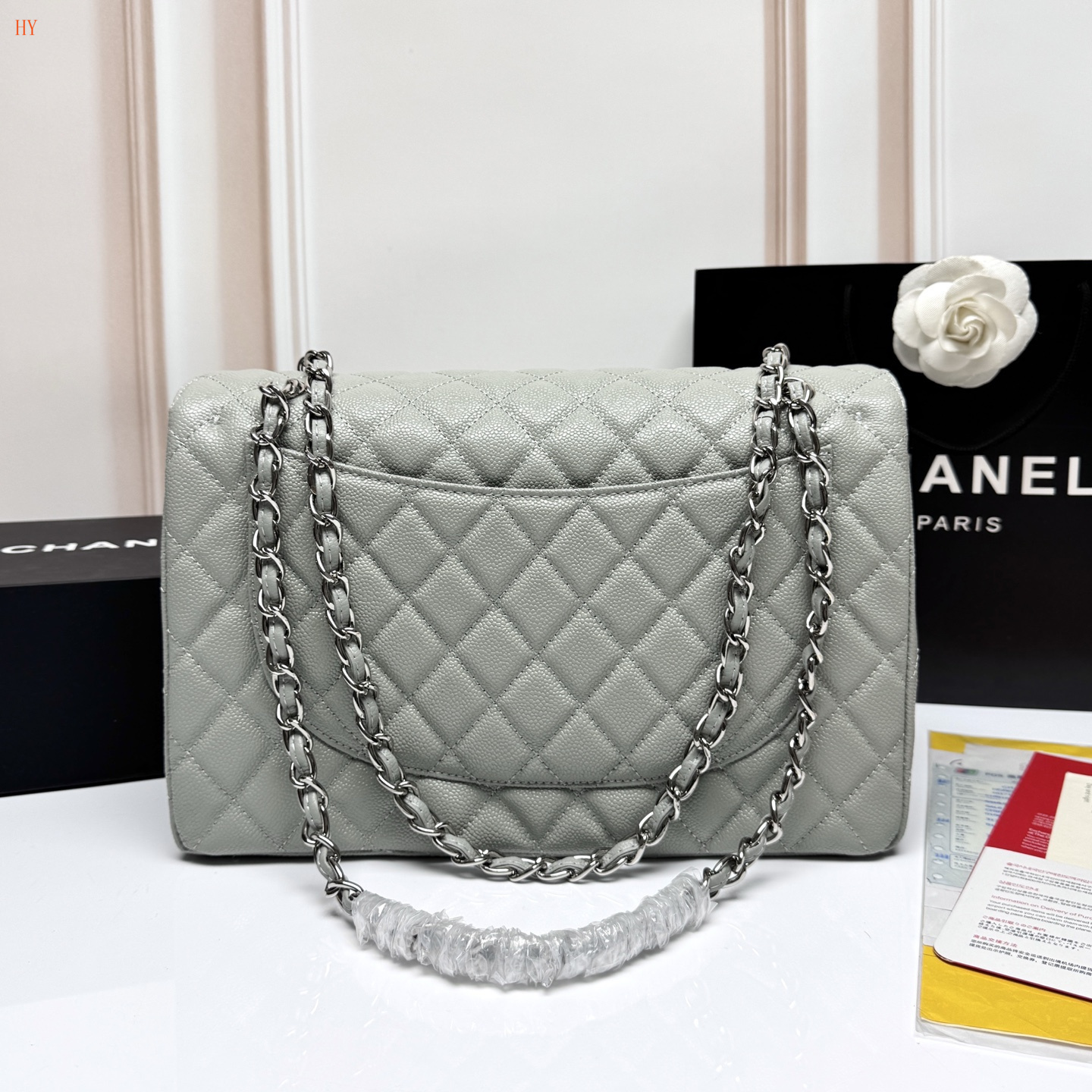 chanel quilted handbag - 33x22x9 cm, model 2325082 - Image 7