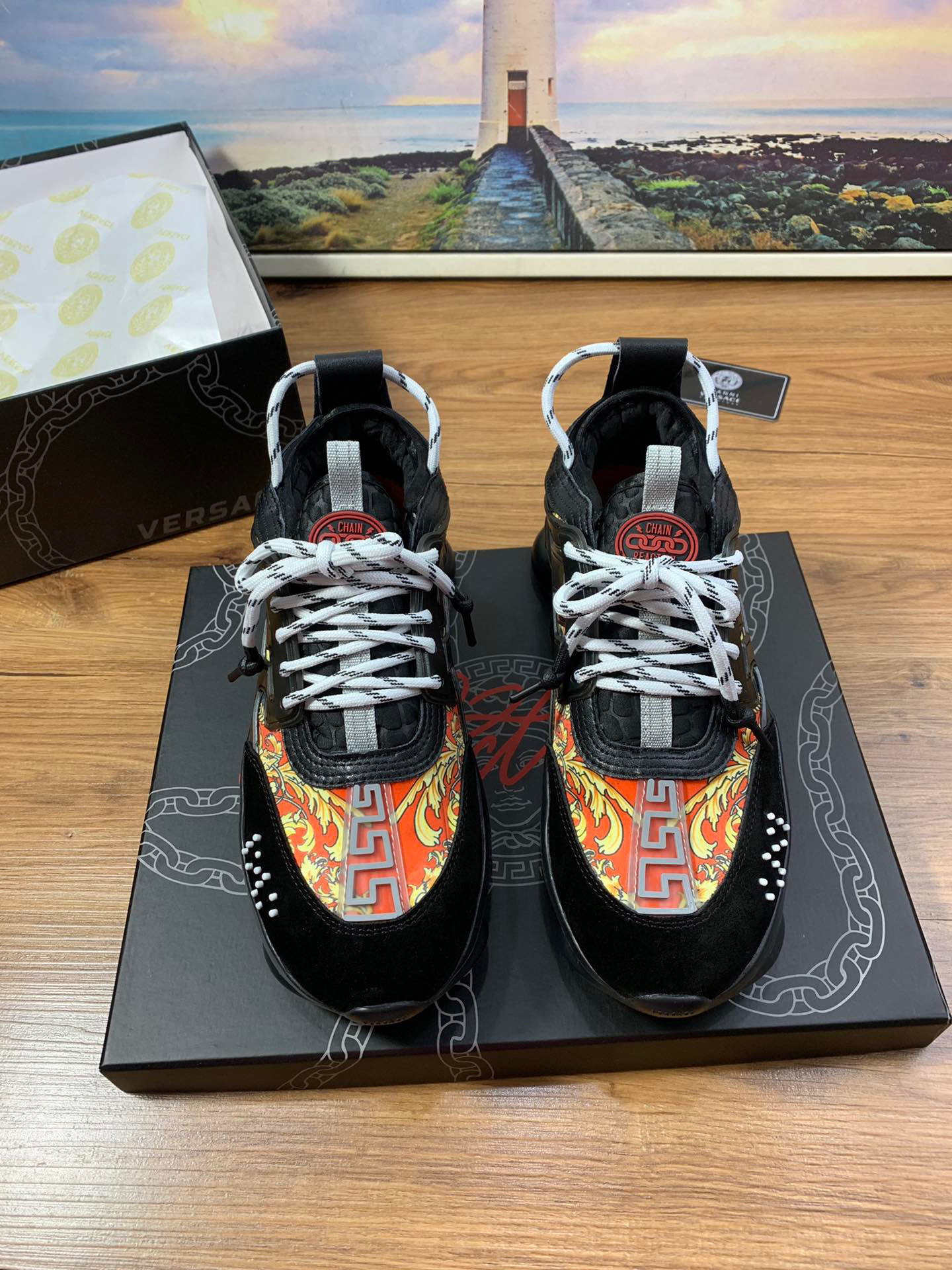 versace men's dad sneakers 35-44 - Image 7