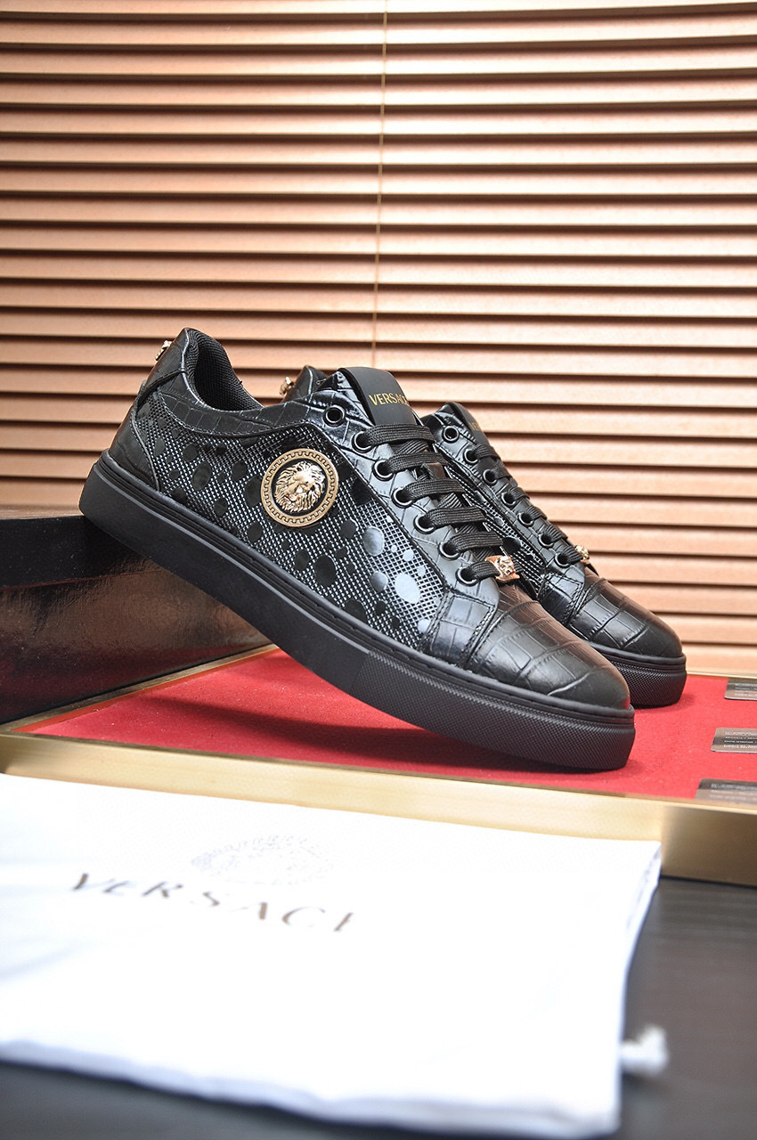 versace casual sneakers - black - sizes 38-44 - Image 7