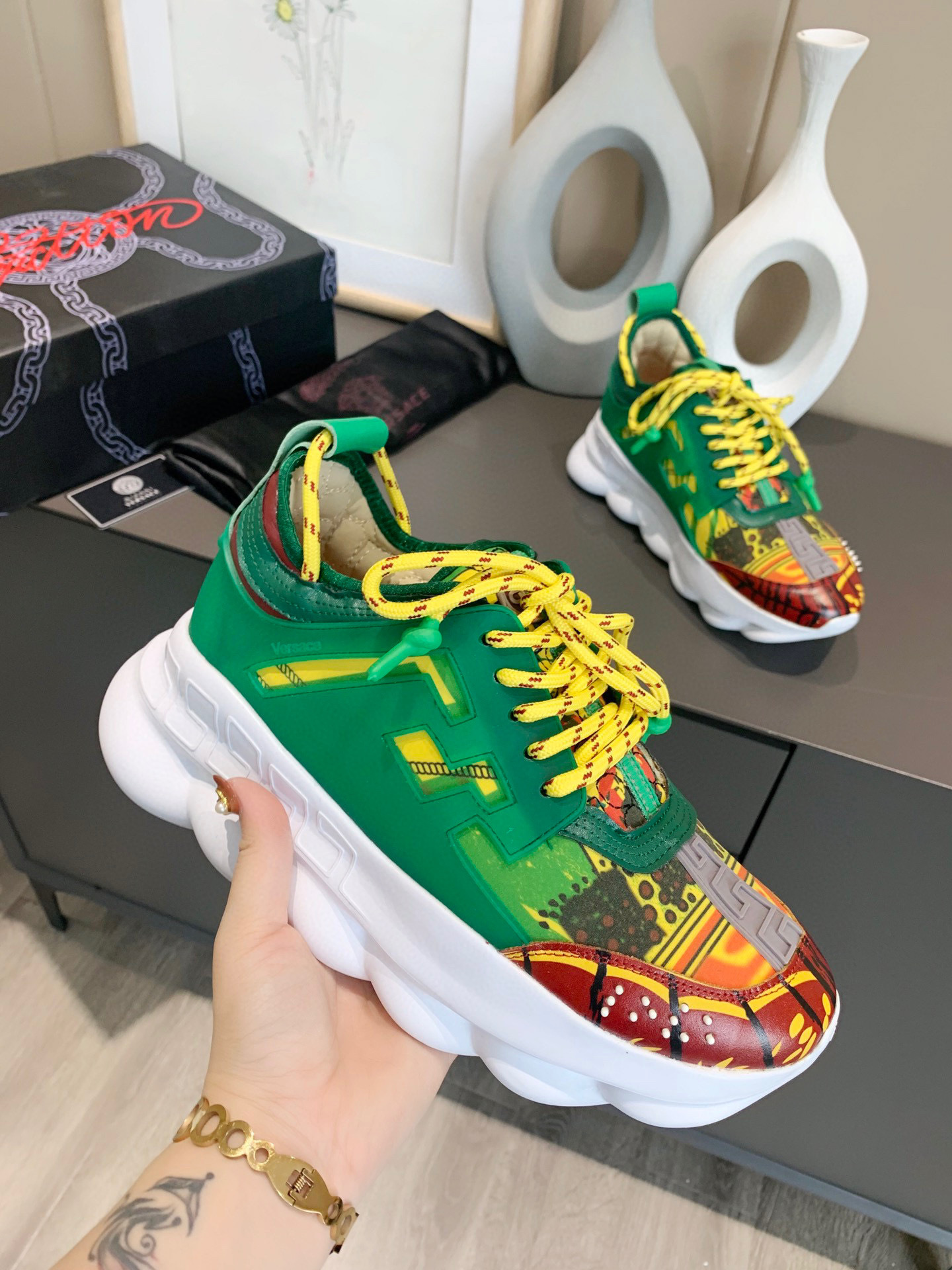versace unisex dad sneakers 35-44 8063270 - Image 7