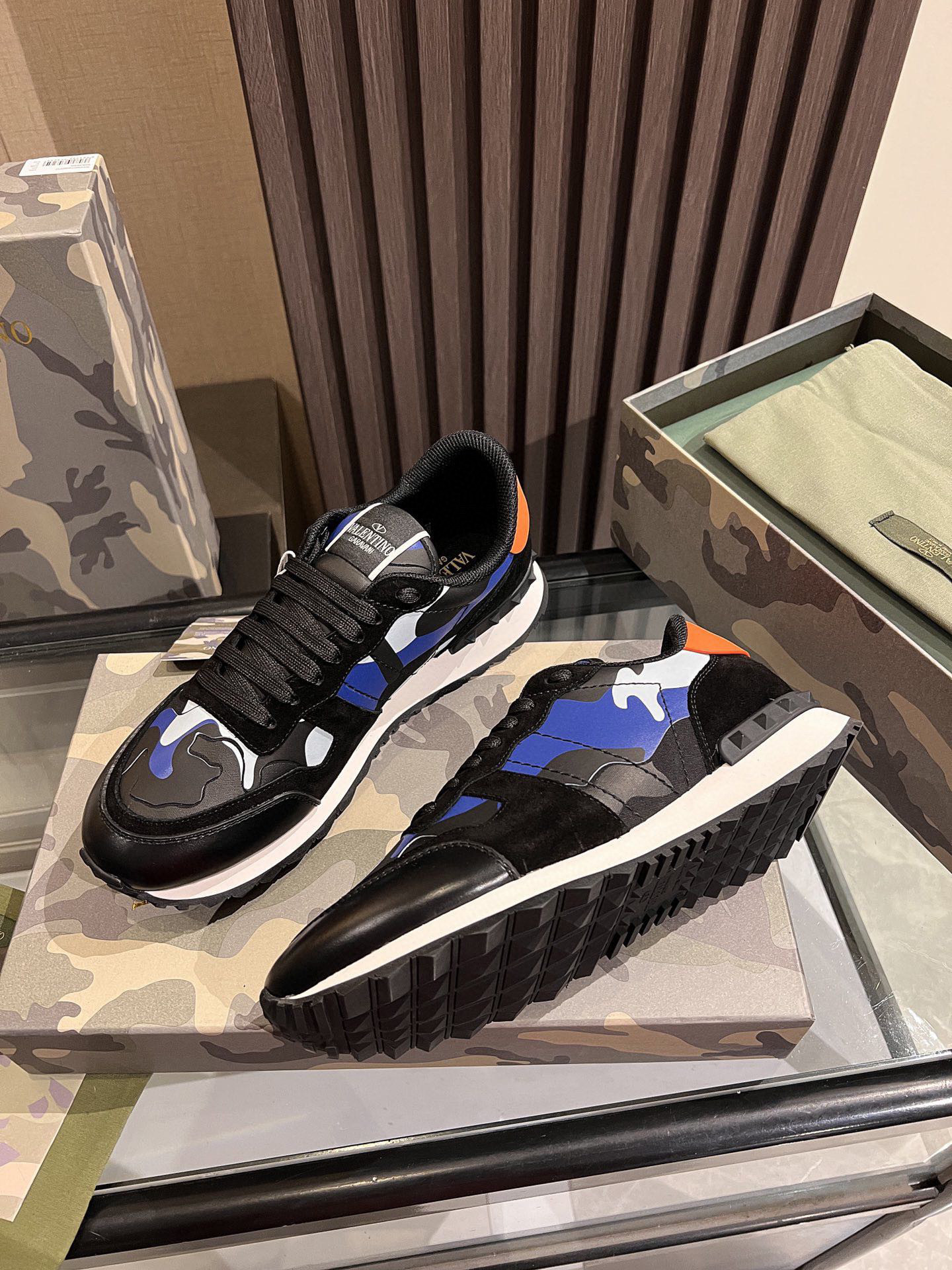 valentino camouflage sneakers 38-44