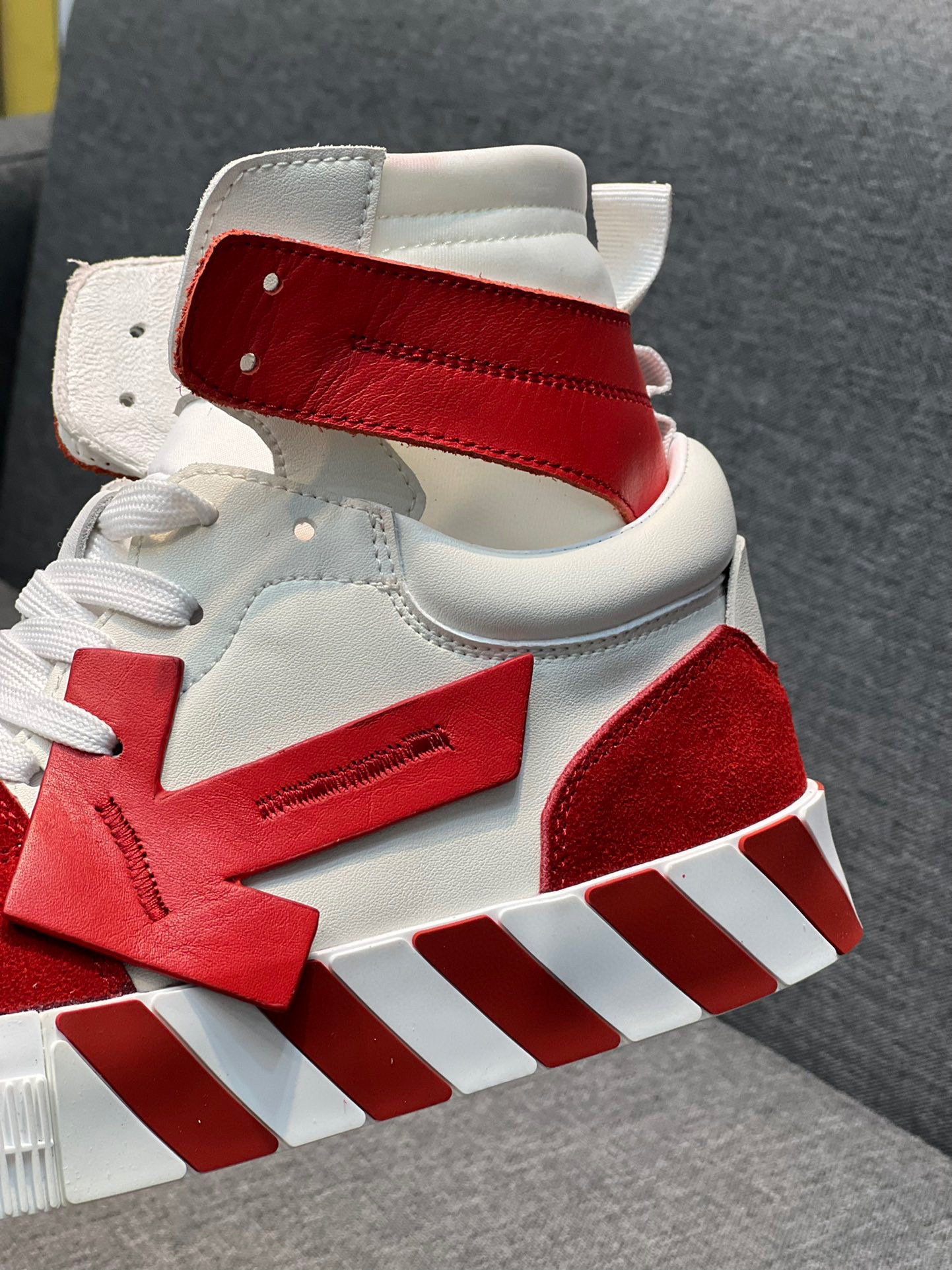 off-white high-top sneakers size 38-44 - Image 7