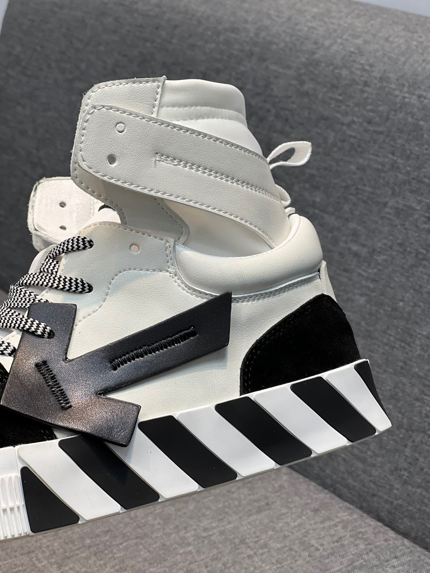 off-white high-top sneakers size 38-44 - Image 7