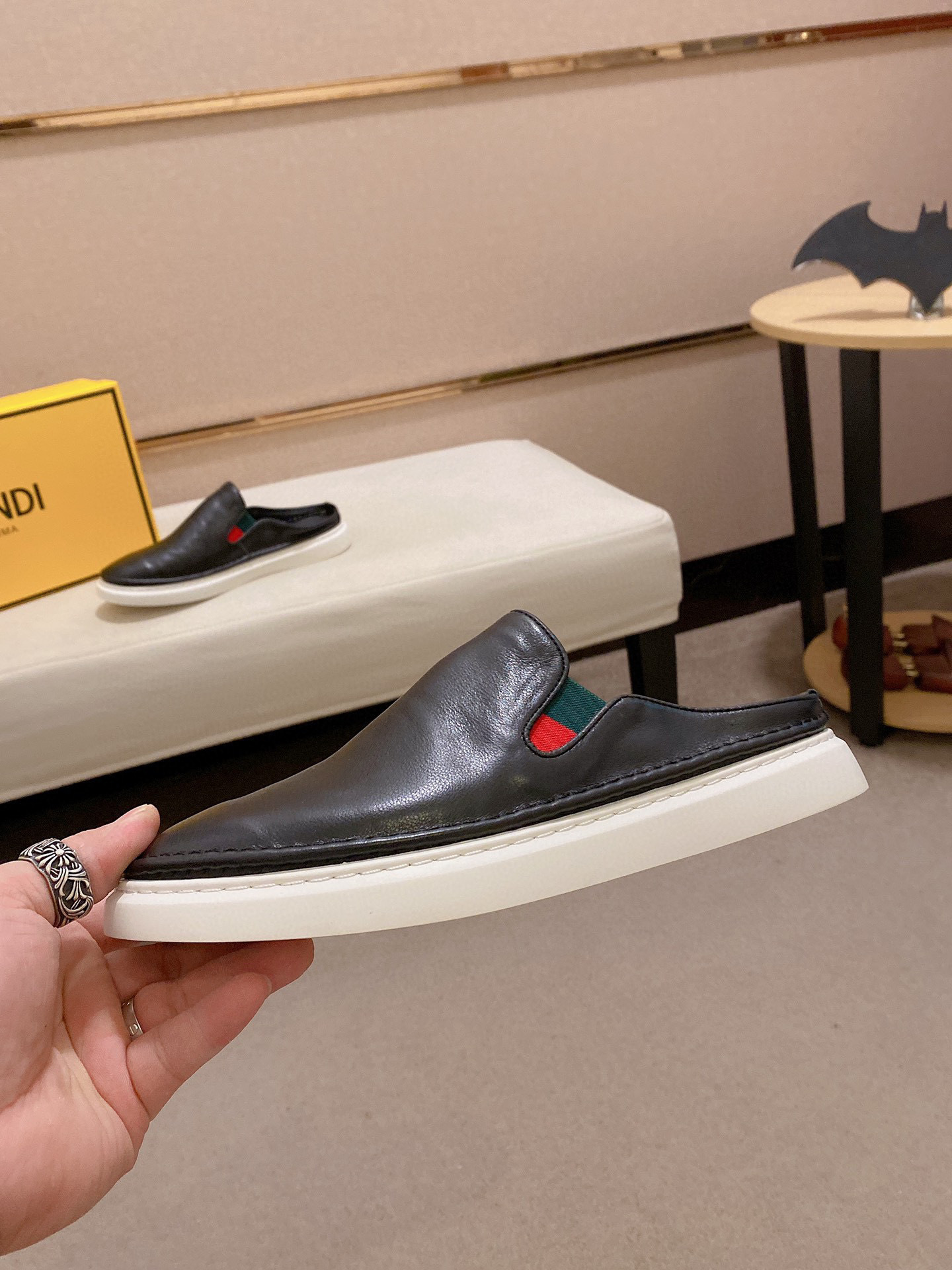 fendi half slip-on shoes, size 38-44 - Image 7