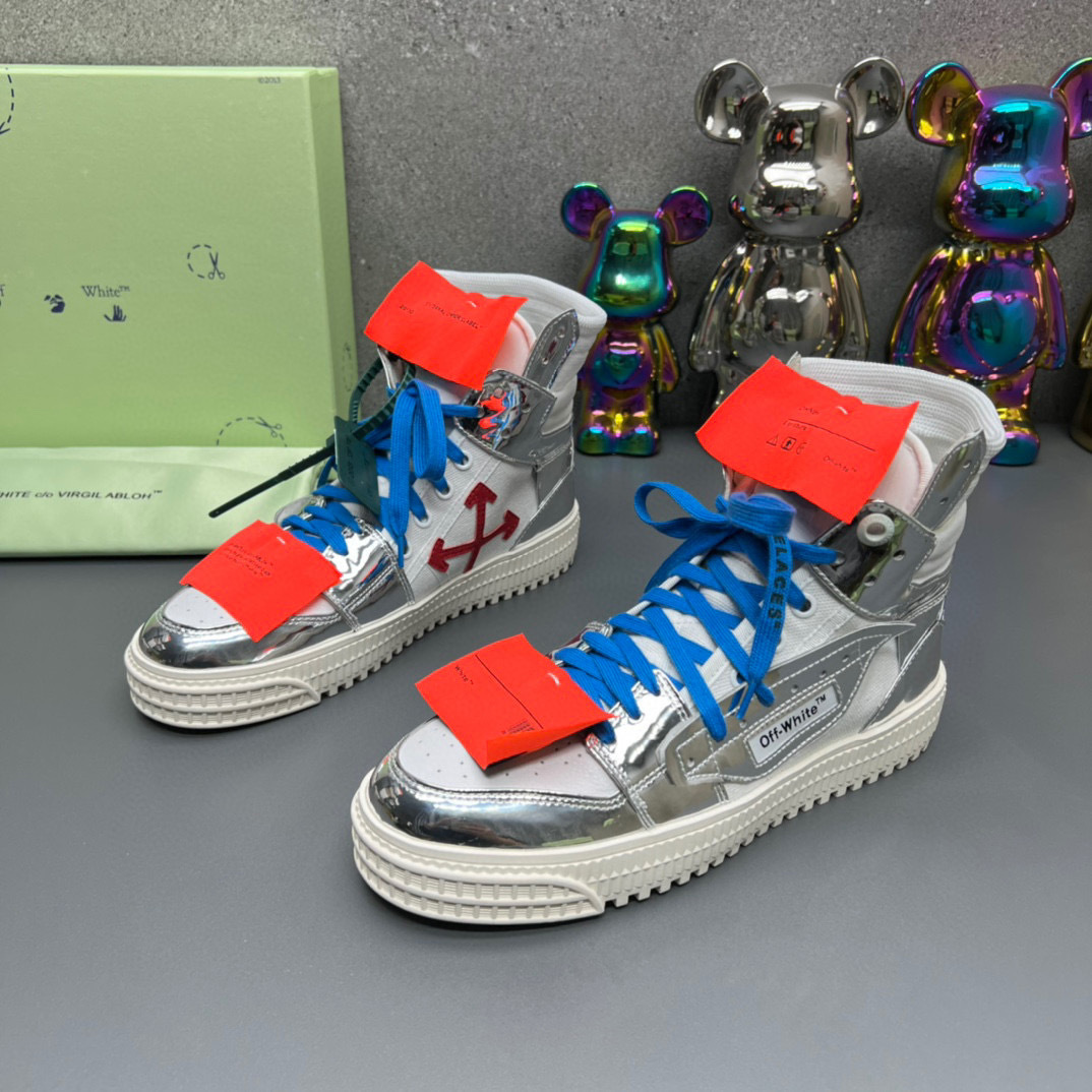 off-white couples sneakers 35-44 silver