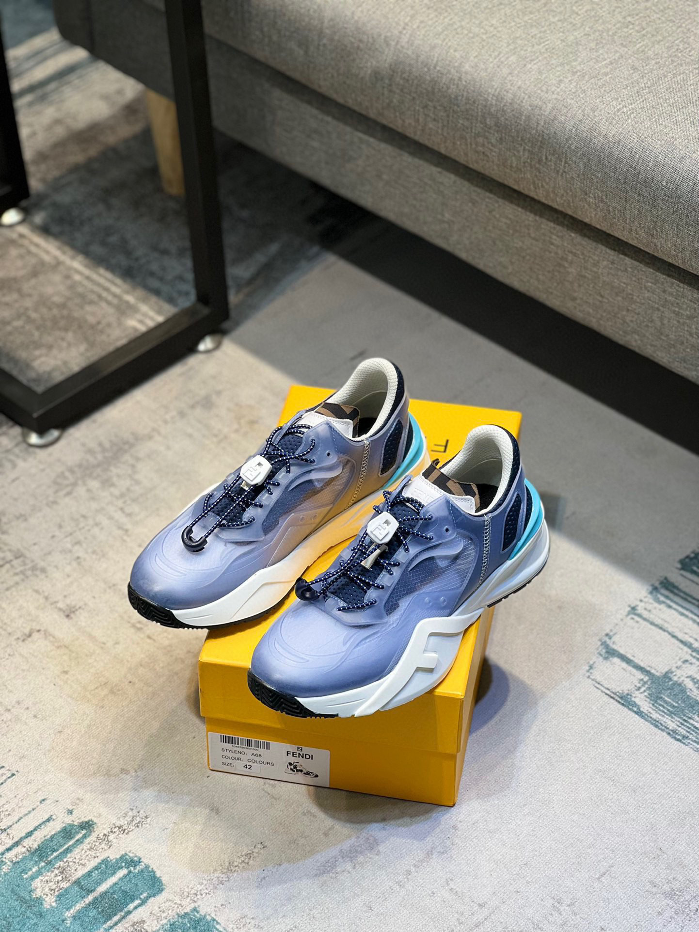 fendi flow casual shoes - size 38-44 - Image 7