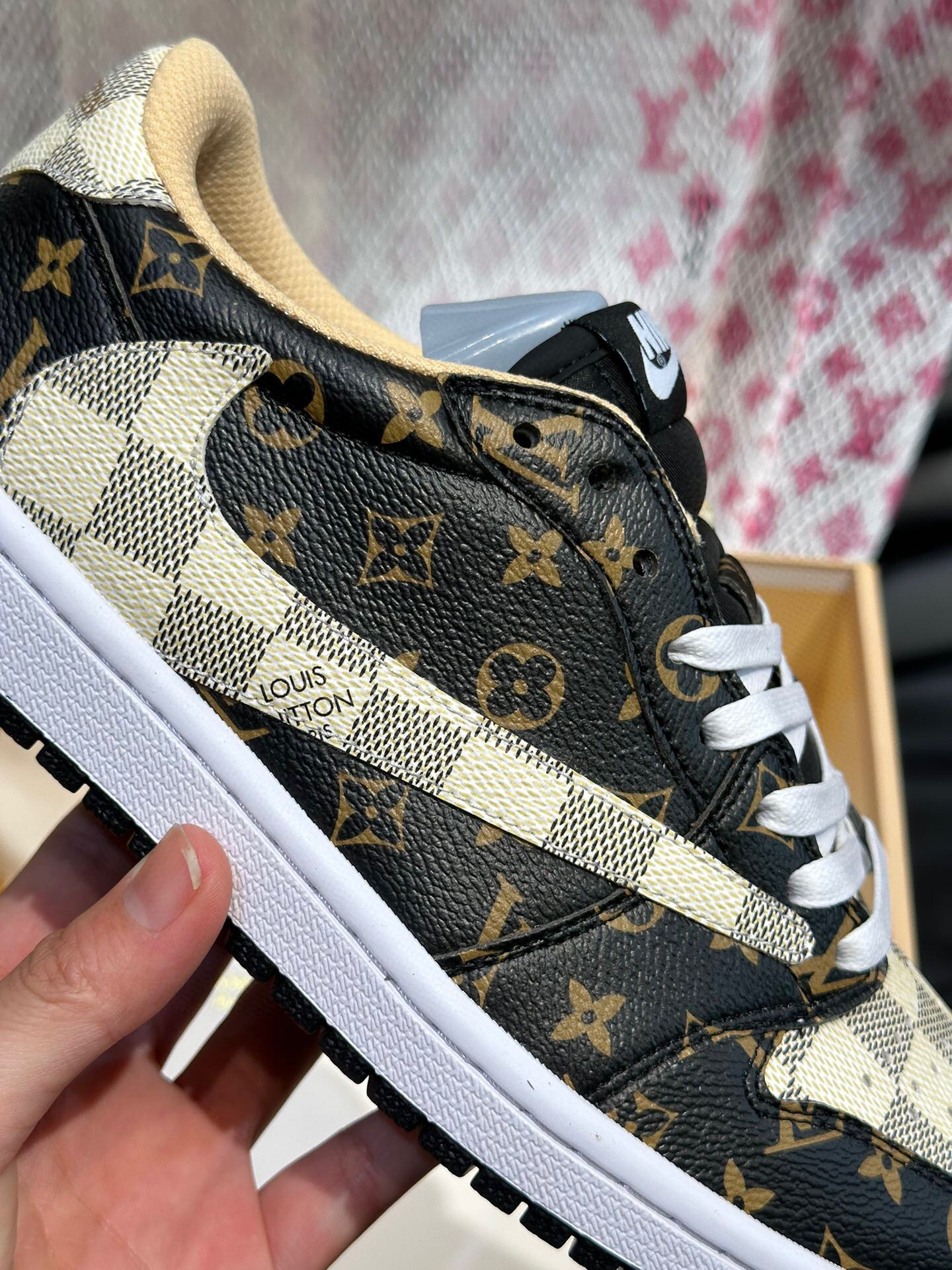 louis vuitton x nike air sneakers 38-44 - Image 7