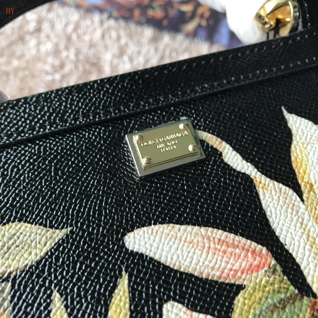 dolce & gabbana floral print handbag 25x20x12.5 cm - Image 7