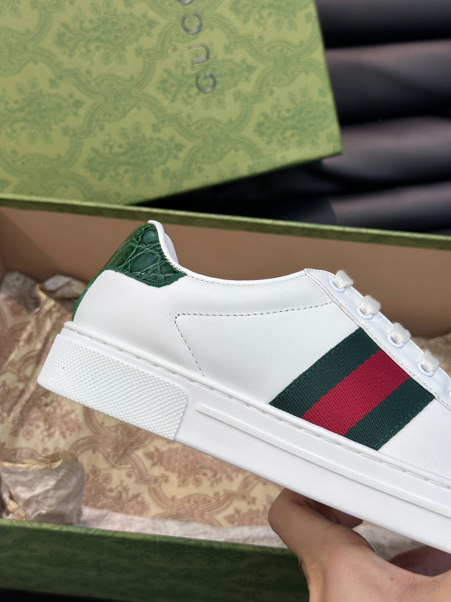 gucci ace sneakers for couples, sizes 35-44 - Image 7
