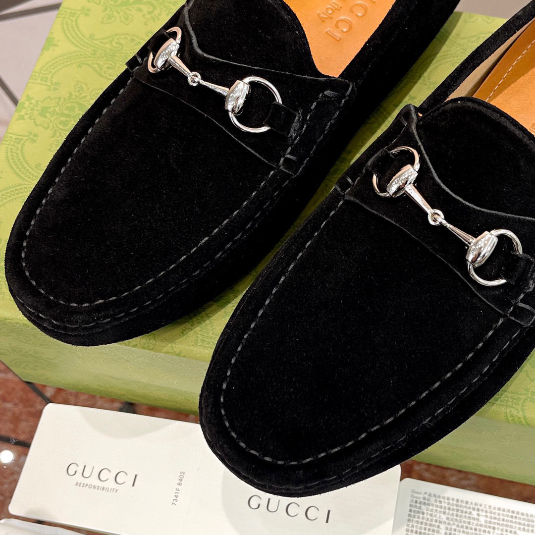 gucci g suede loafers size 38-44 - Image 7