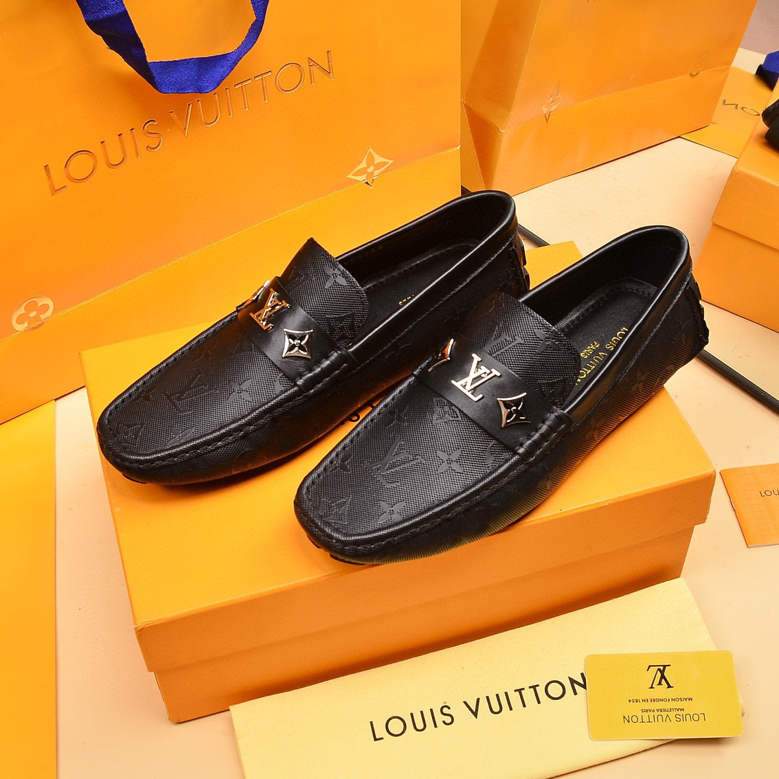 louis vuitton l slip-on shoes size 38-44 - Image 7