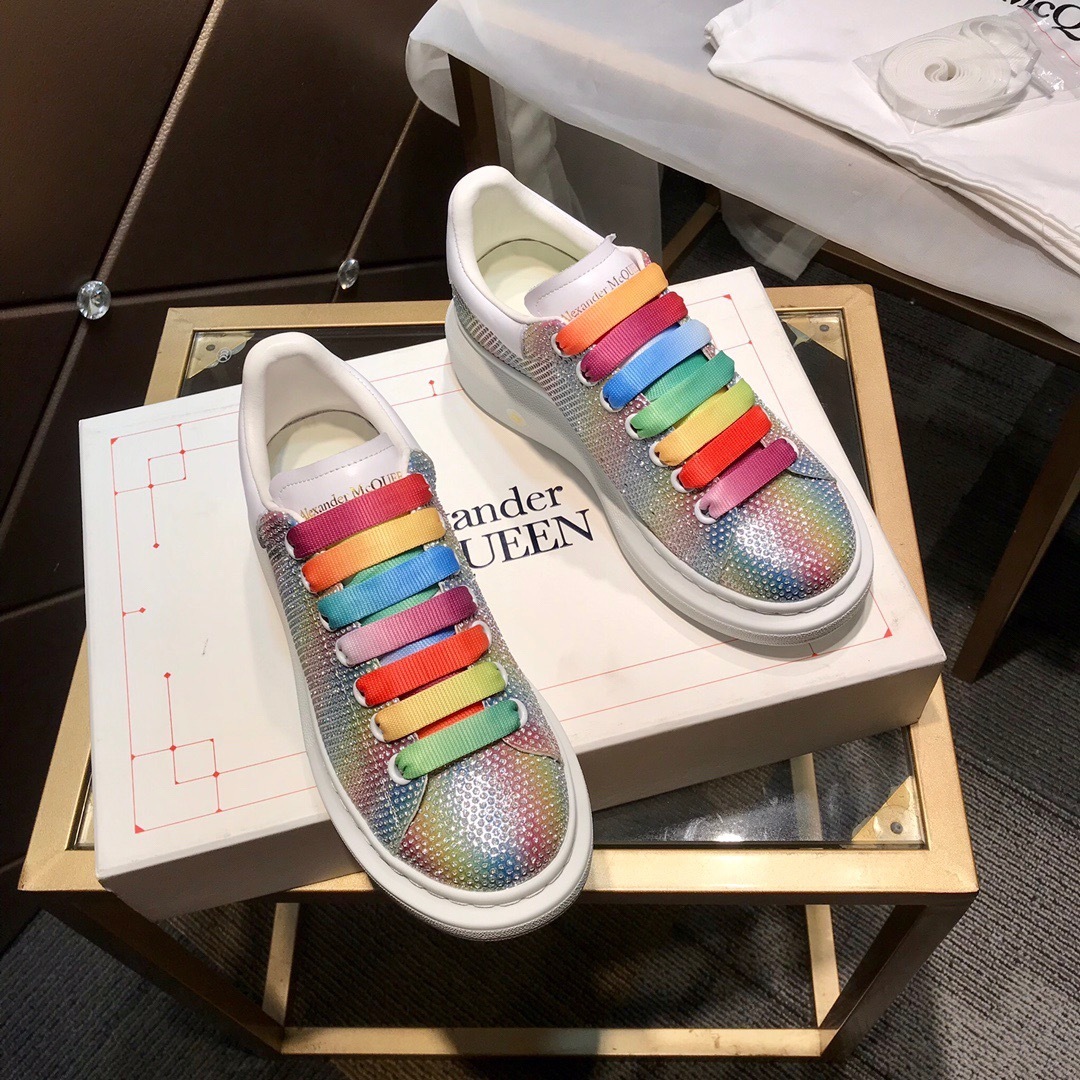 alexander mcqueen rainbow lace sneakers 35-44 - Image 7