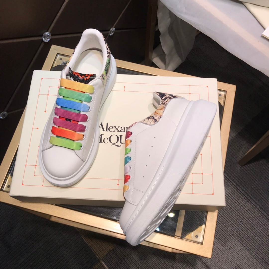 alexander mcqueen colorful lace-up sneakers 35-44 - Image 7