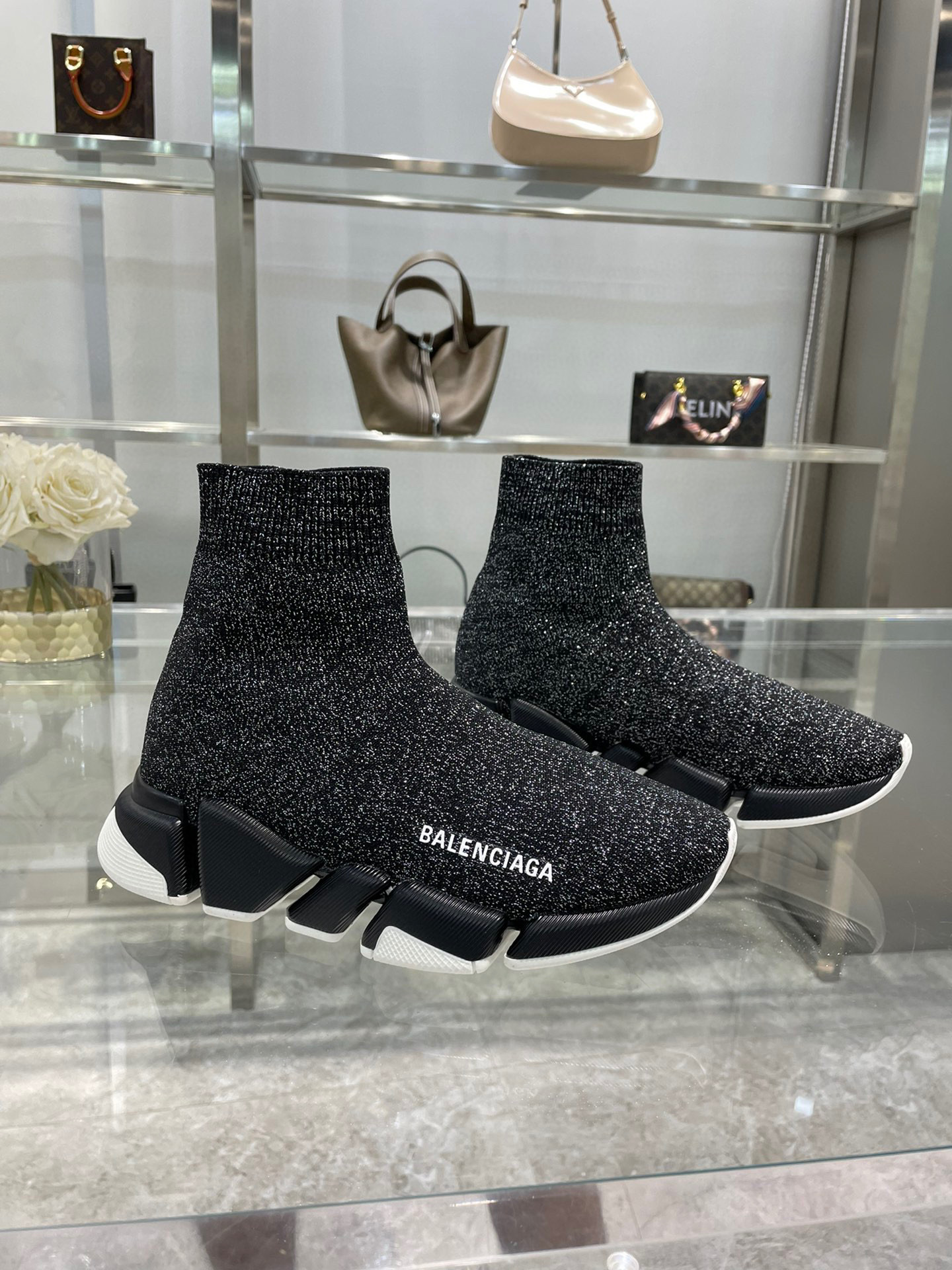 balenciaga sock sneakers for couples 35-44 - Image 7