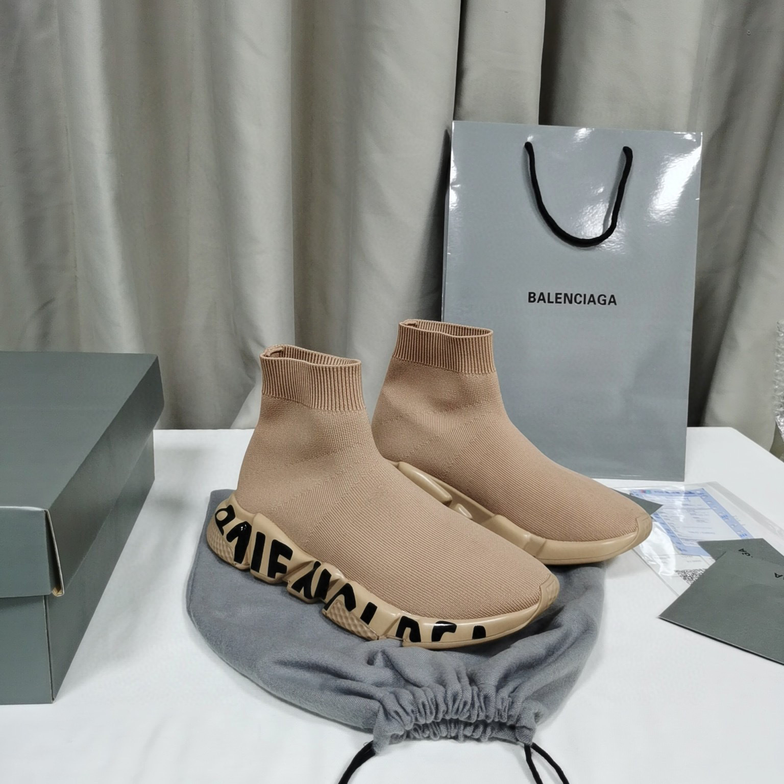 balenciaga couples sock sneakers 35-44 - Image 7