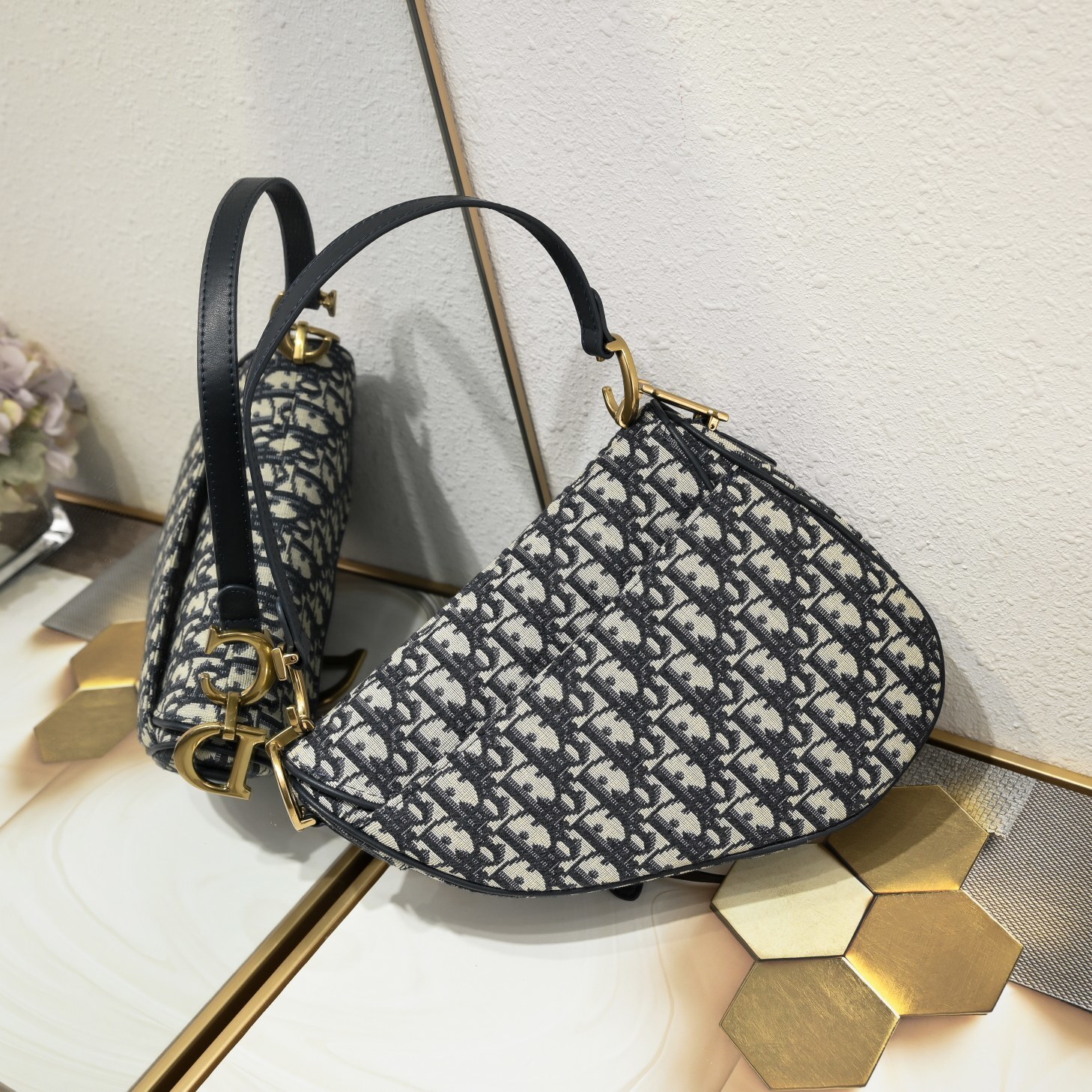 dior saddle bag - 25.5 x 20 x 6.5 cm - Image 7