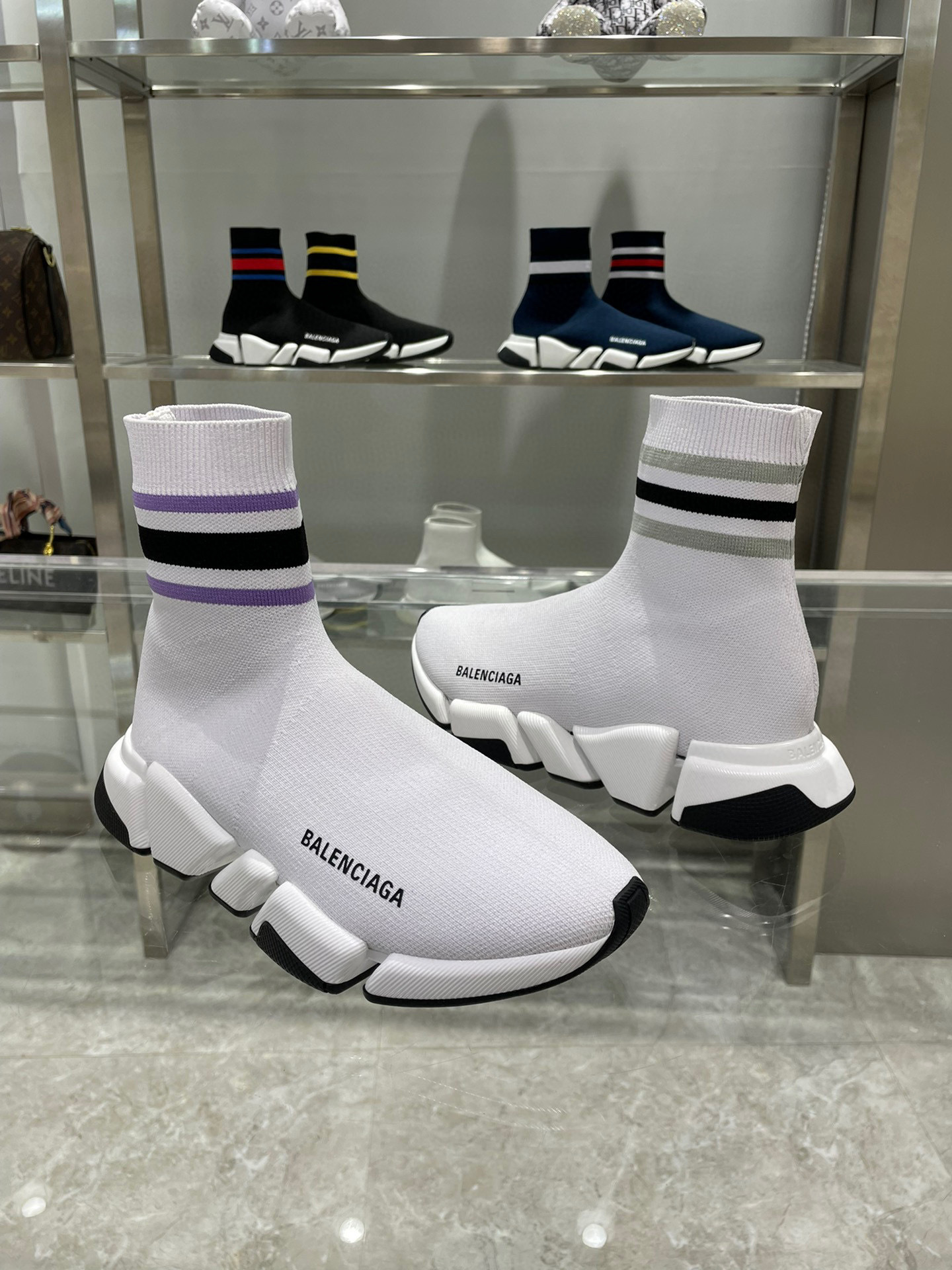 balenciaga couples sock sneakers 35-44 - Image 7