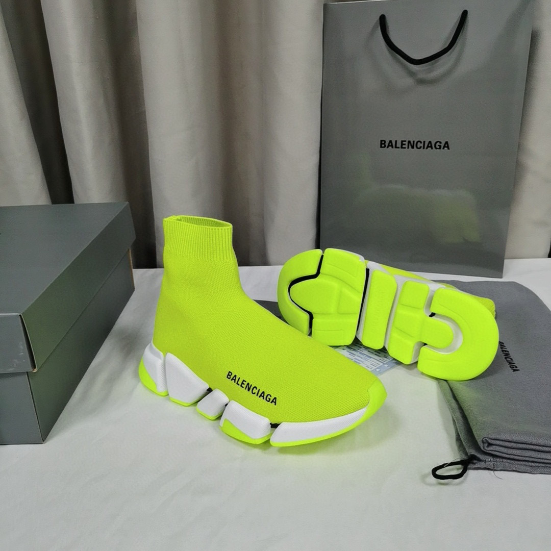 balenciaga neon sock sneakers size 35-44 - Image 7