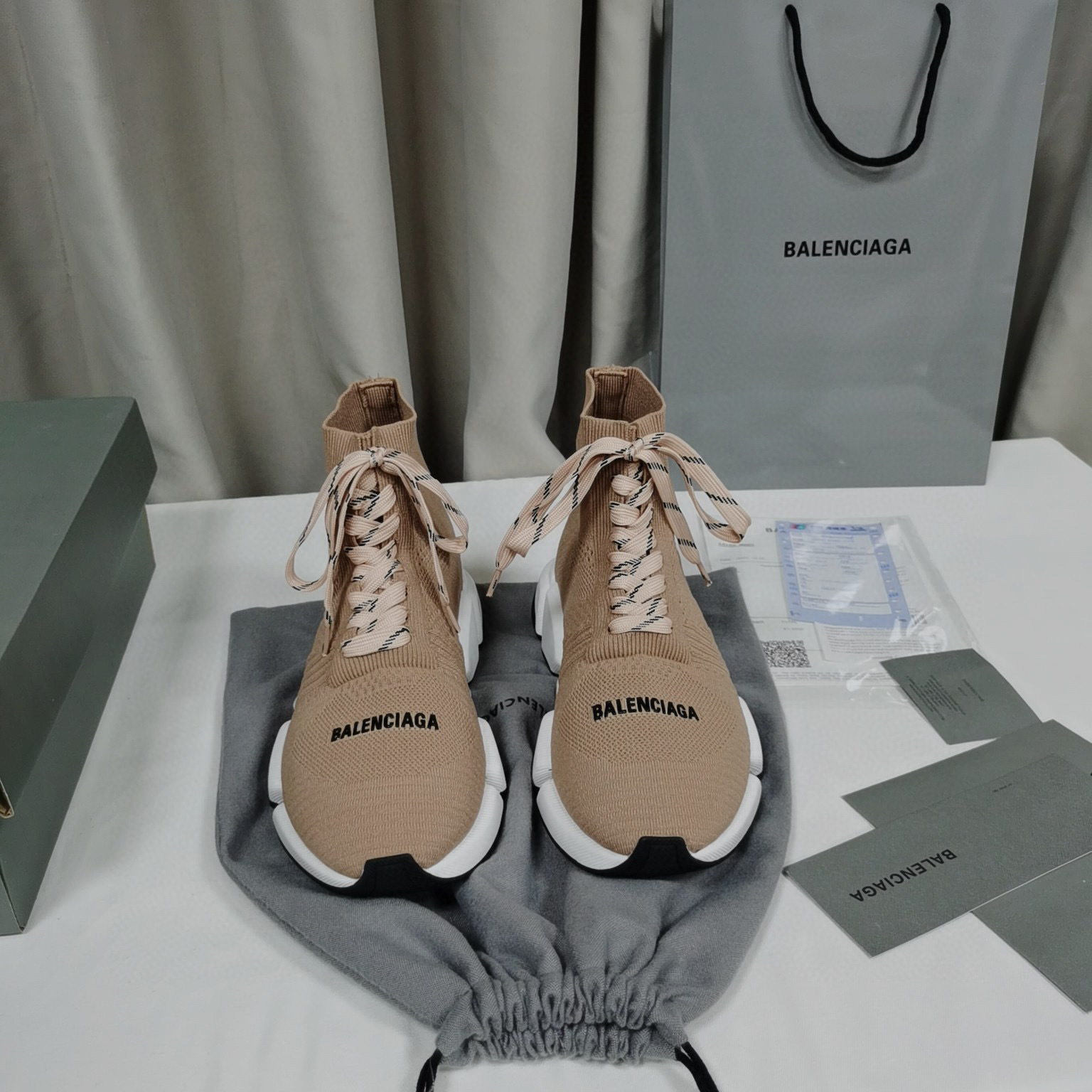balenciaga couples socks sneakers size 35-44 - Image 7