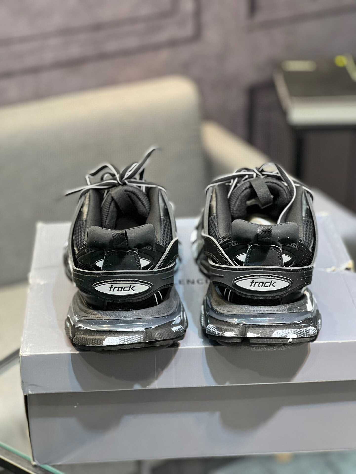 balenciaga unisex sneakers size 35-44 - black - Image 7