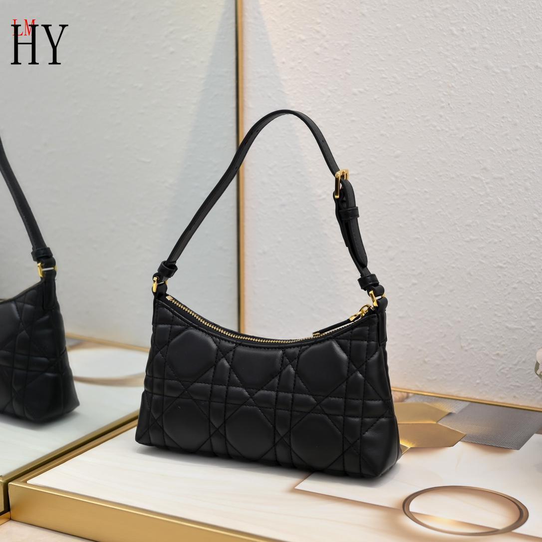 dior black quilted handbag - 23x13x6 cm - Image 7