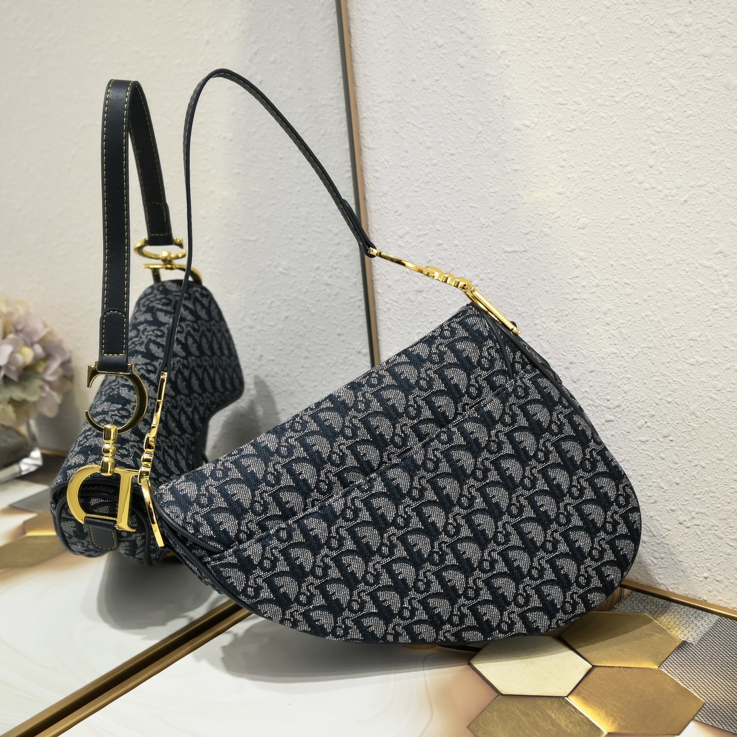 dior saddle bag - 25.5 x 20 x 6.5 cm - Image 7