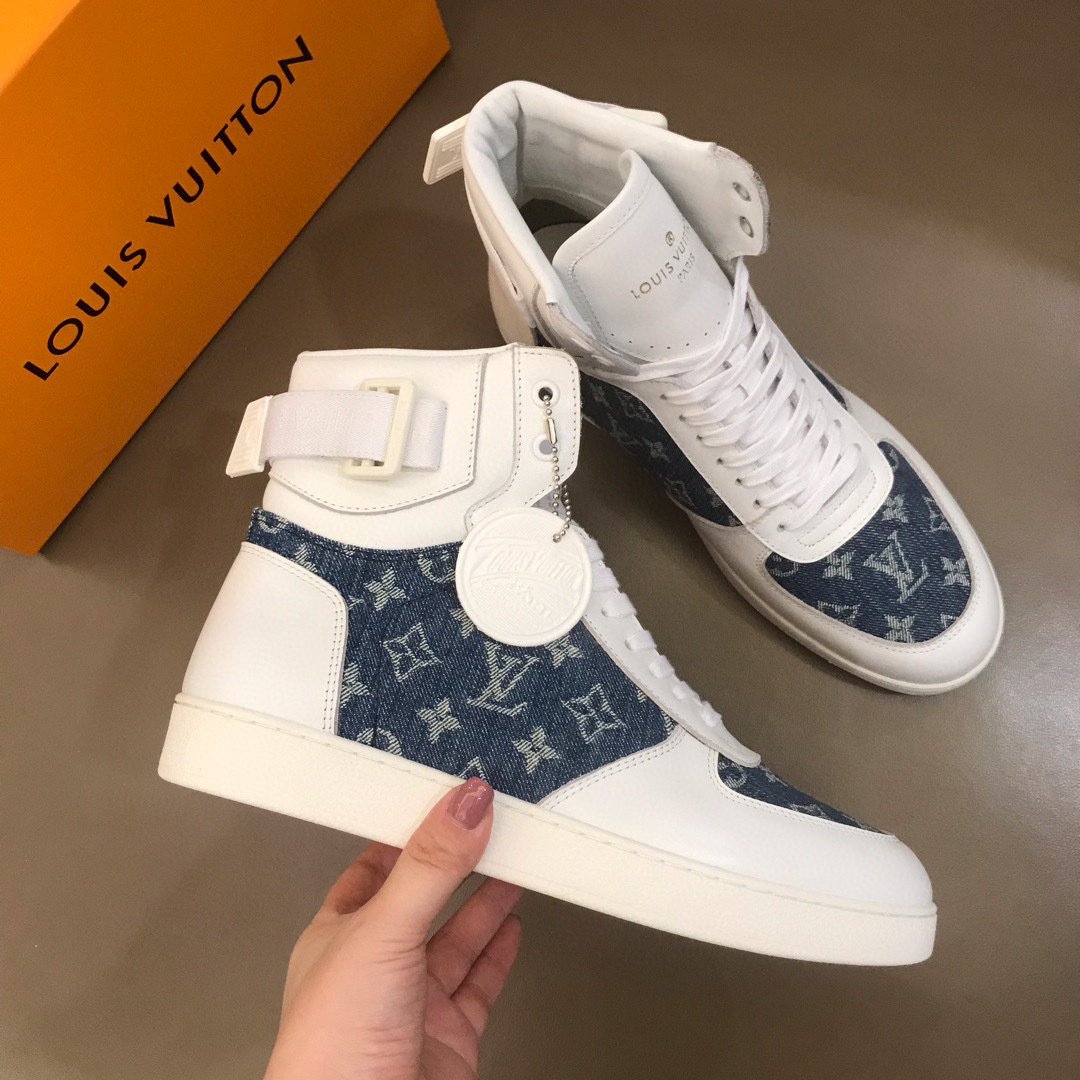 louis vuitton high-top sneakers - size 38-44 - Image 7