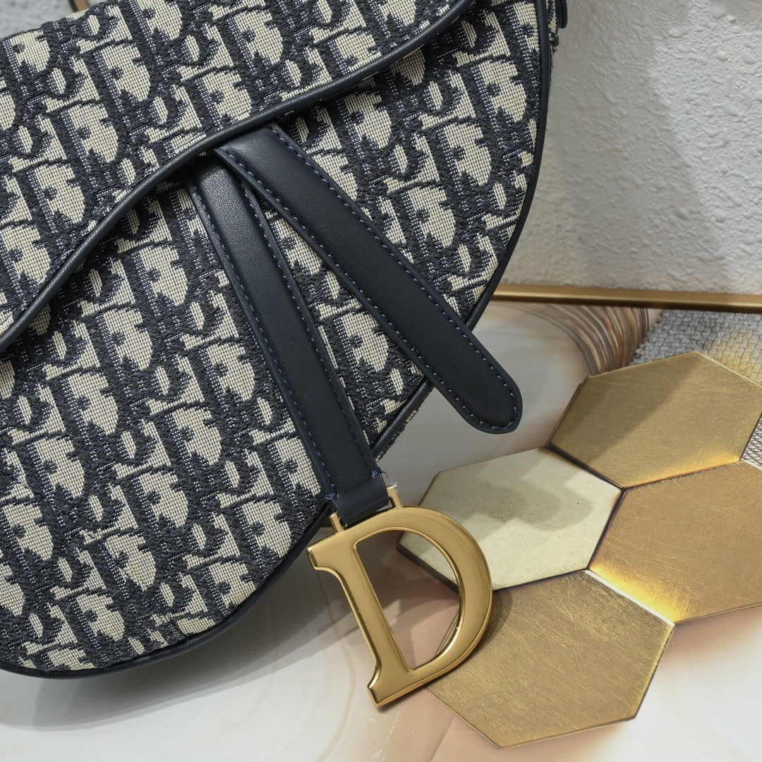 dior saddle bag - large 25.5 x 20 x 6.5 cm - Image 7