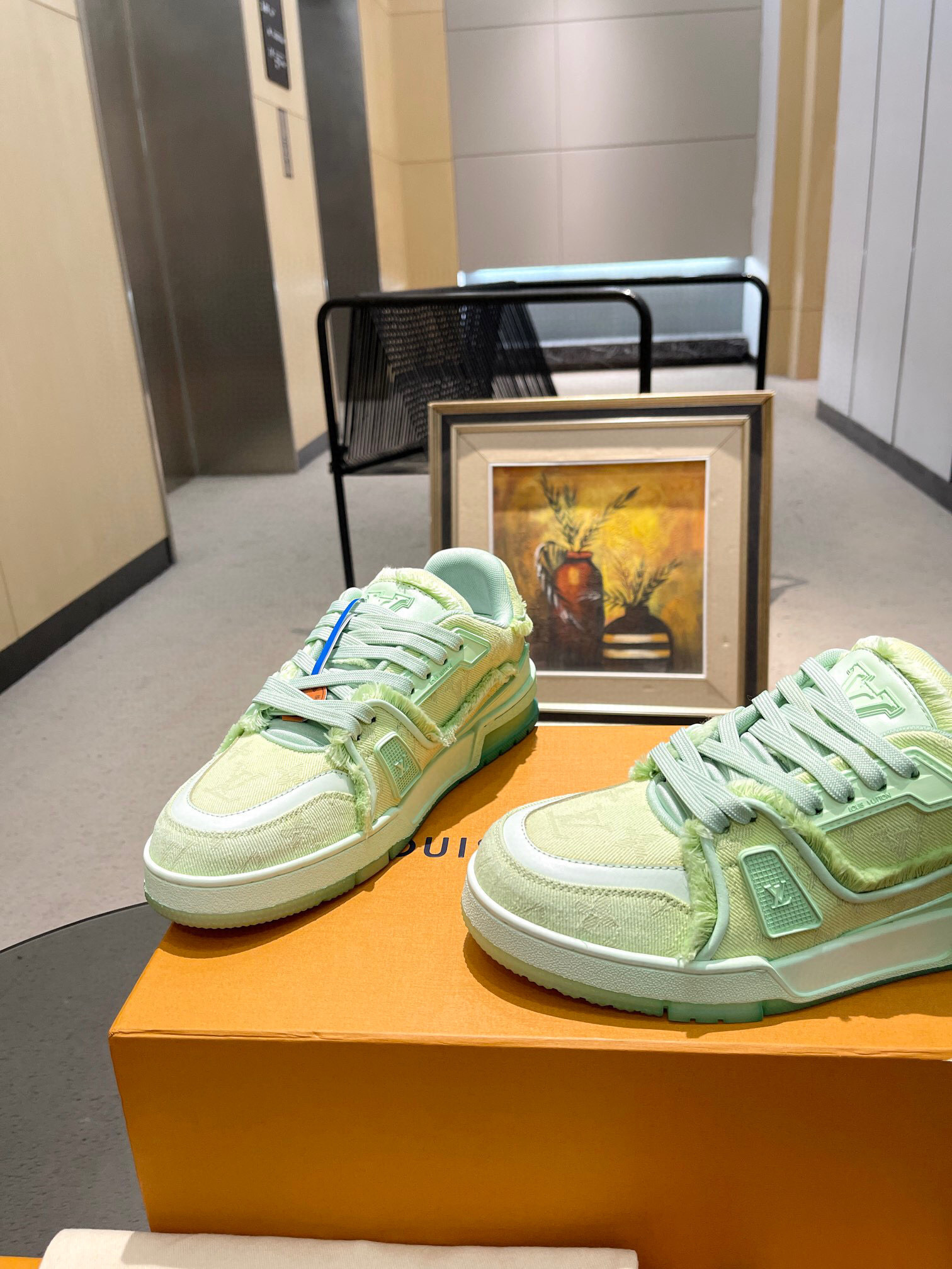 louis vuitton high-end couple sneakers size 35-44 - Image 7