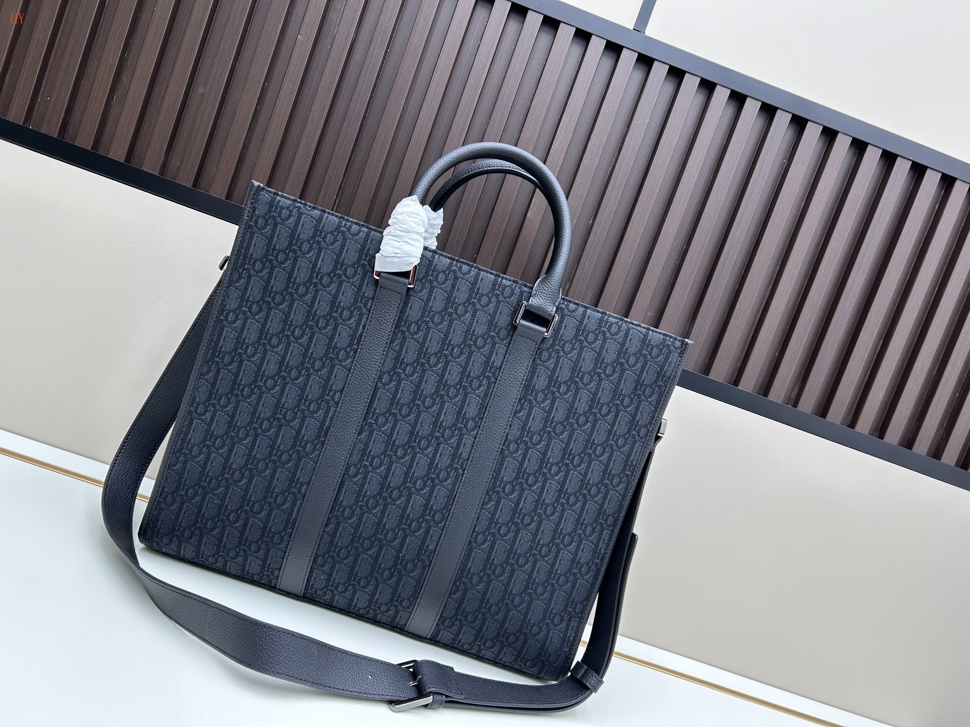 dior gray tote bag 40.5x35x12 cm - Image 7