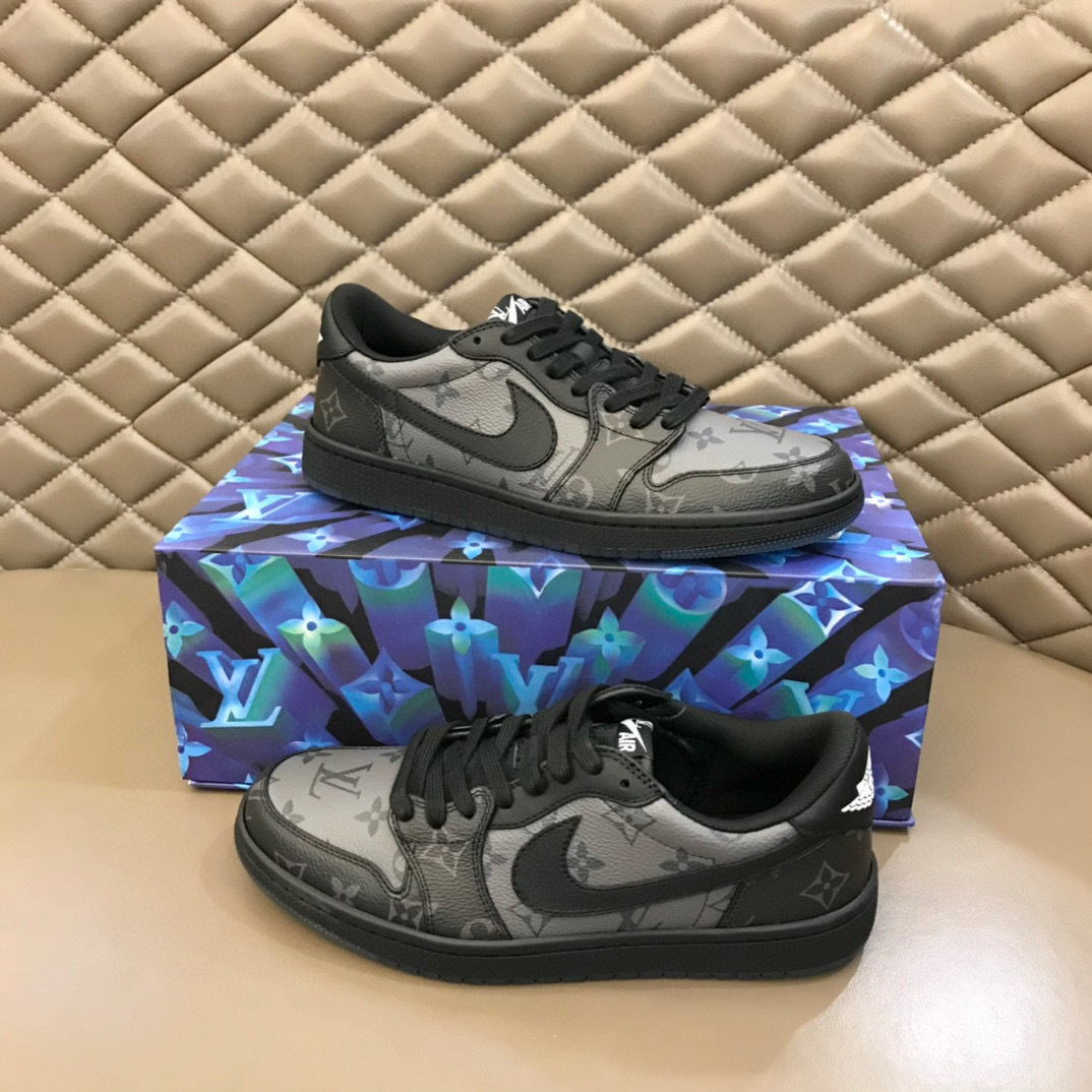 louis vuitton x air jordan sneakers - size 38-44 - Image 7