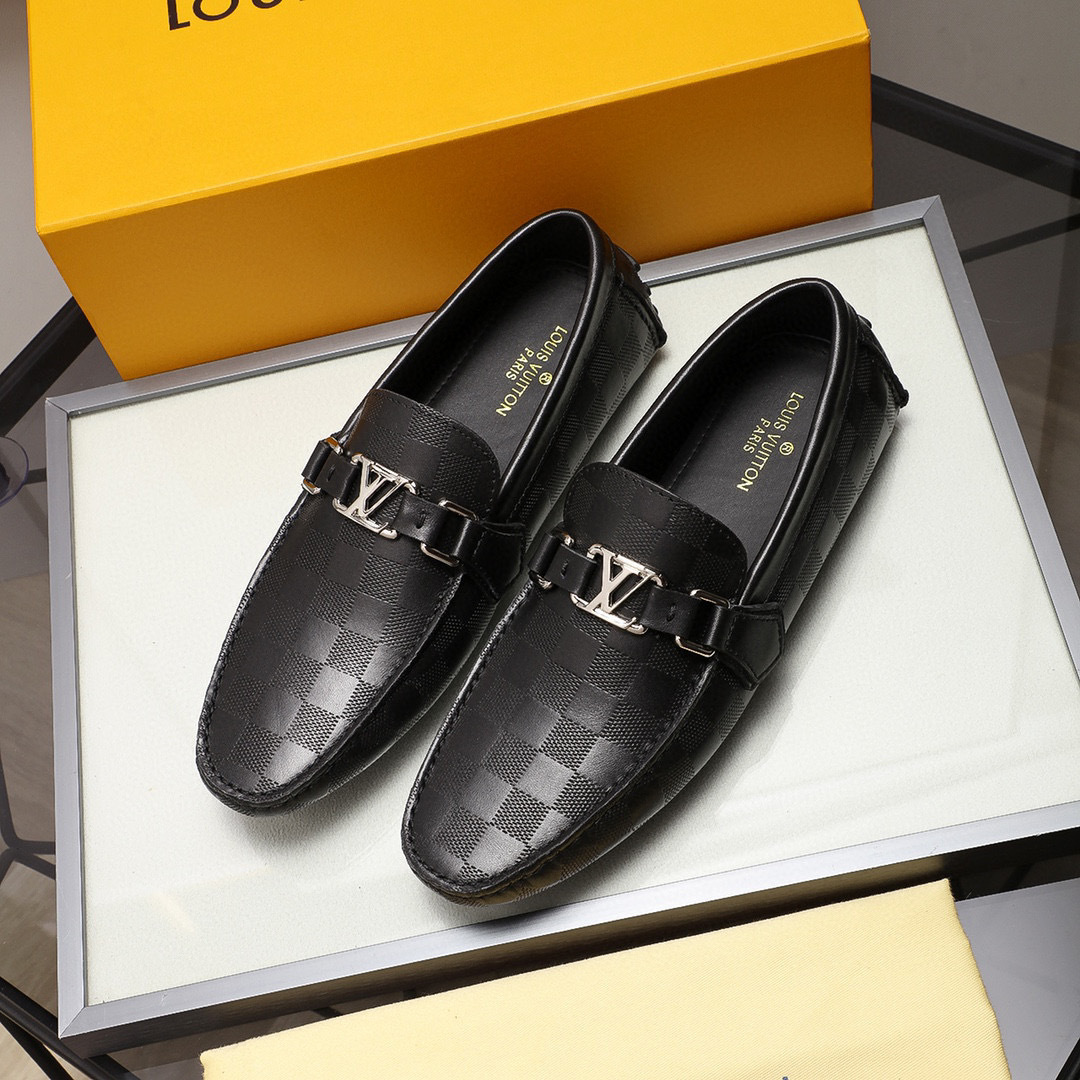 louis vuitton black moccasins size 38-44 - Image 7
