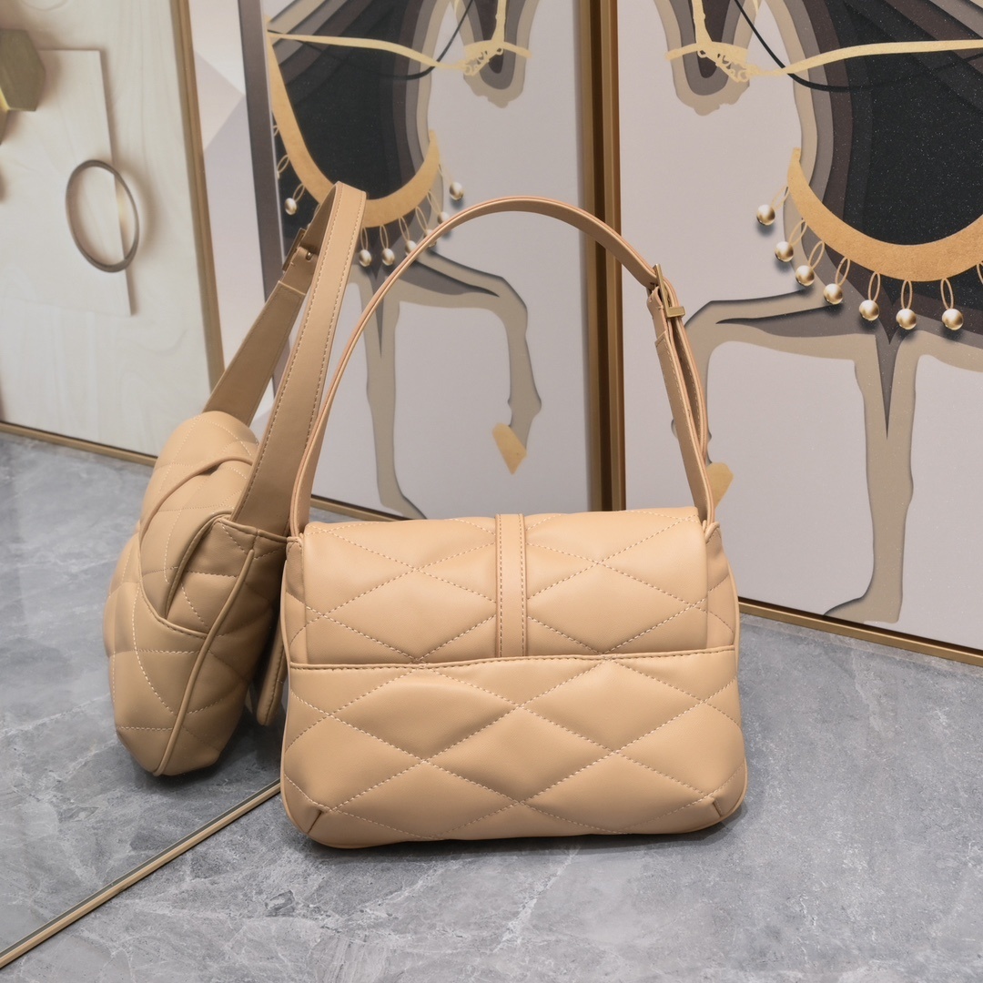 yves saint laurent quilted handbag - 24×18×5.5cm - Image 7