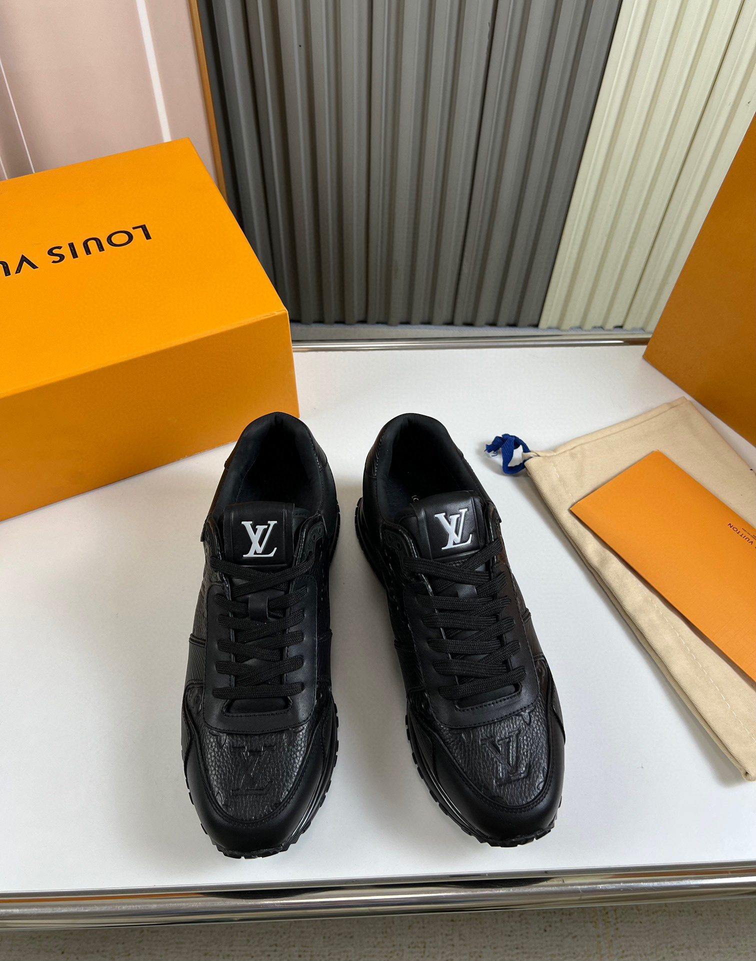 louis vuitton black sneakers size 38-44 - Image 7