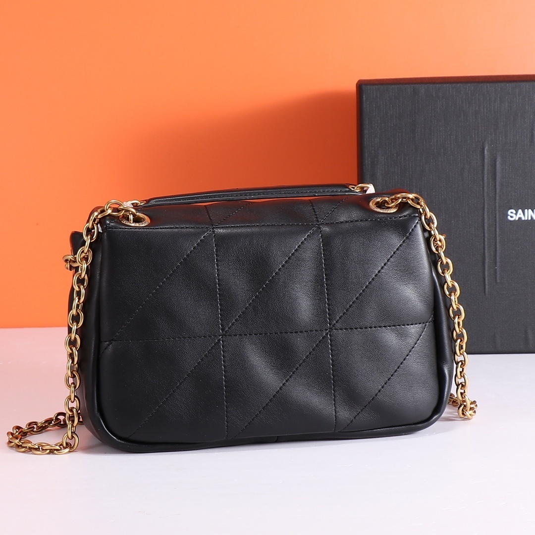 yves saint laurent black quilted bag - 9.8 x 6.3 x 2.8 in - Image 7