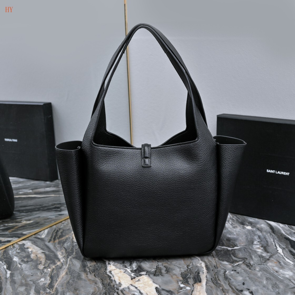 yves saint laurent black tote bag - 50*28*18 cm - Image 7