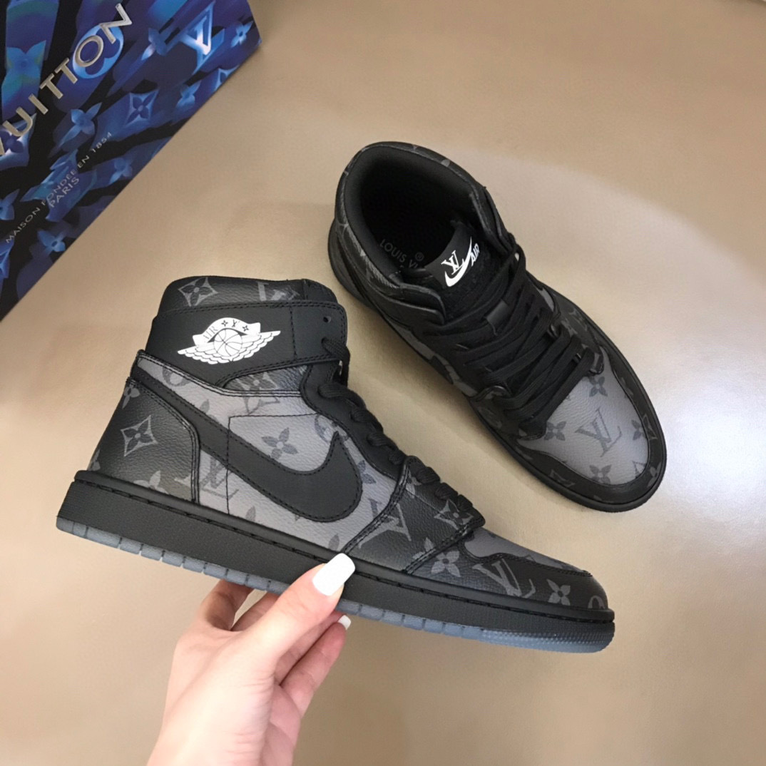 louis vuitton x nike air jordan 1 high - size 38-44 - Image 7