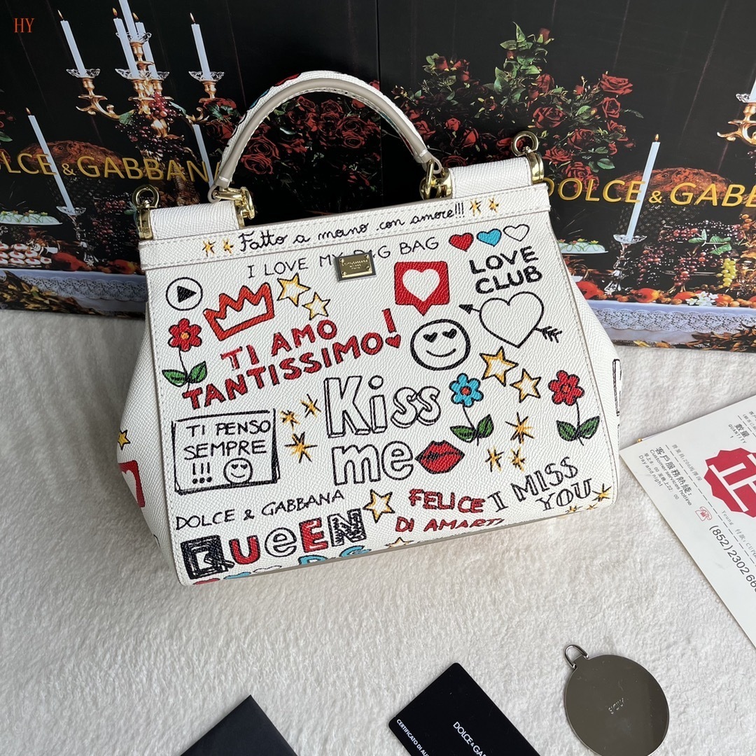 dolce & gabbana d&g love bag 25x20x12 cm - Image 7